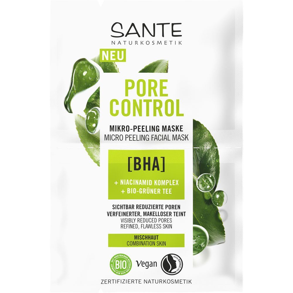 SANTE Gesichtspflege Pore Control, Grün, 8 ml
