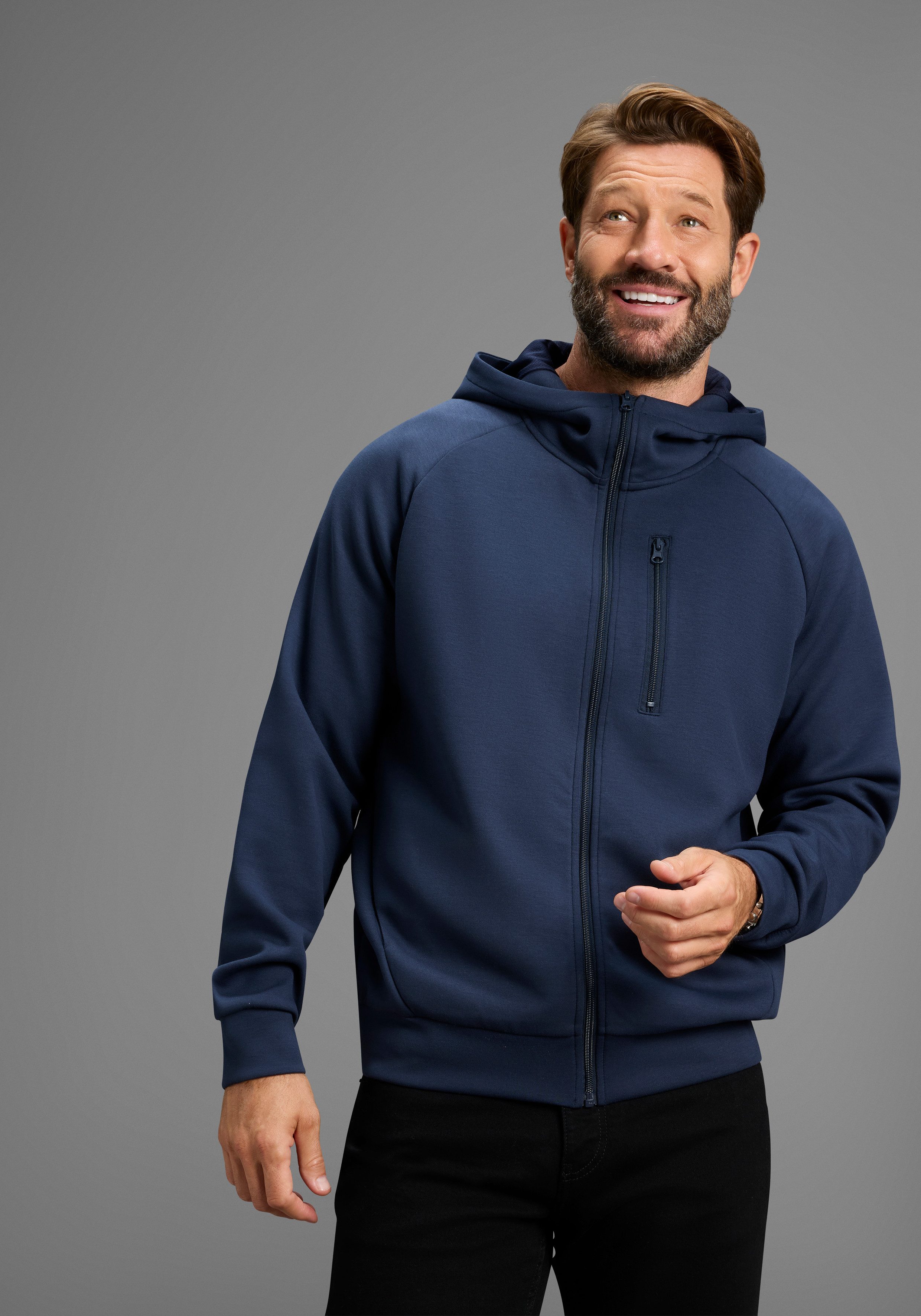 H.I.S Kapuzensweatjacke perfekt für Alltag & Outdoor-Aktivitäten günstig online kaufen