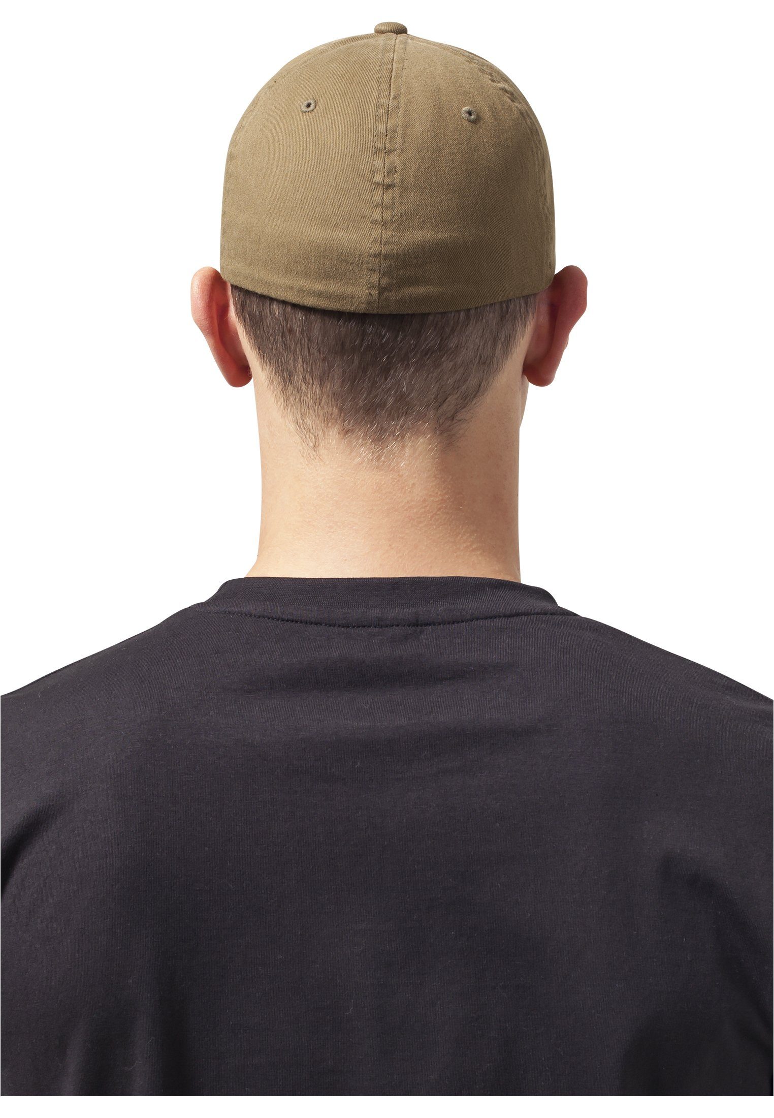 Flexfit Flex Garment Flexfit Accessoires Cotton Washed Dad Cap Hat loden