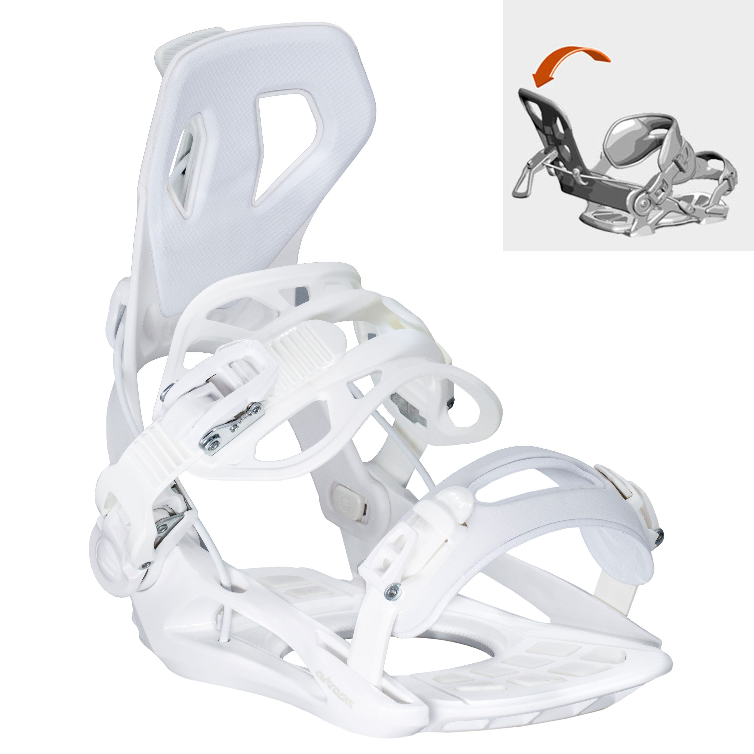 Airtracks Snowboardbindung Snowboard Bindung FASTEC MASTER W Pro ME, MULTIENTRY FASTEC System »Mod. 25/26