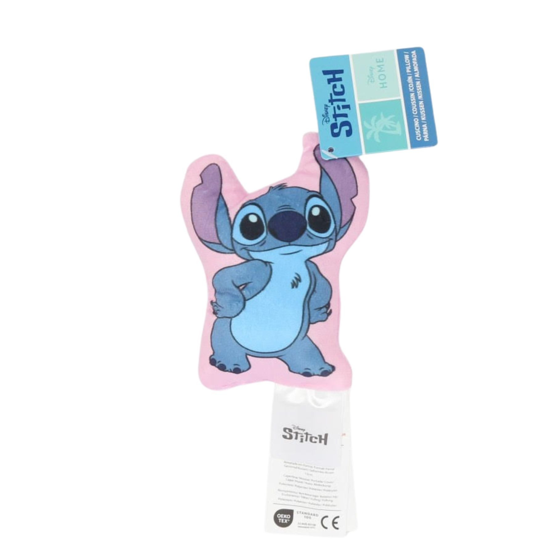 Lilo & Stitch Dekokissen Mini Kissen 15 cm Kuschelkissen für Kinderzimmer Sofa und Reise