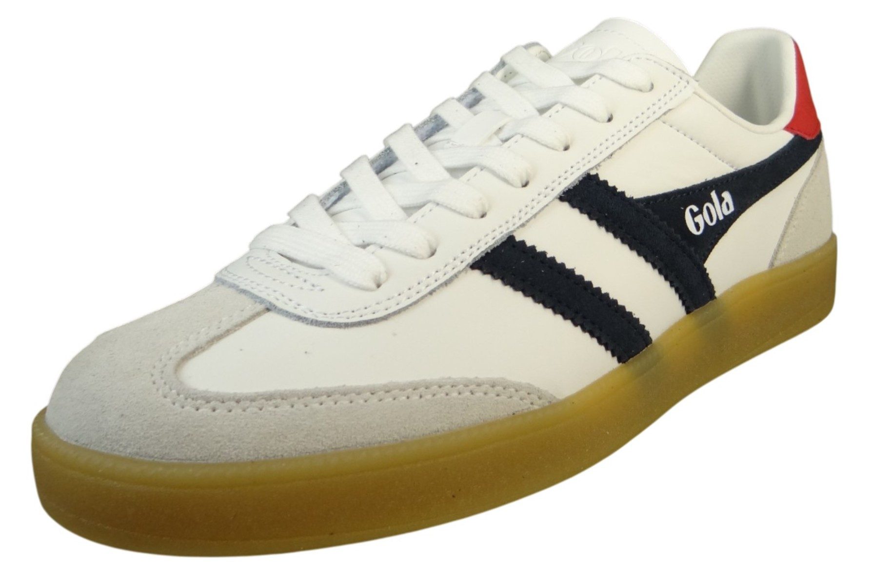 Gola CMB744 NR White/Navy/Red/Gum Sneaker