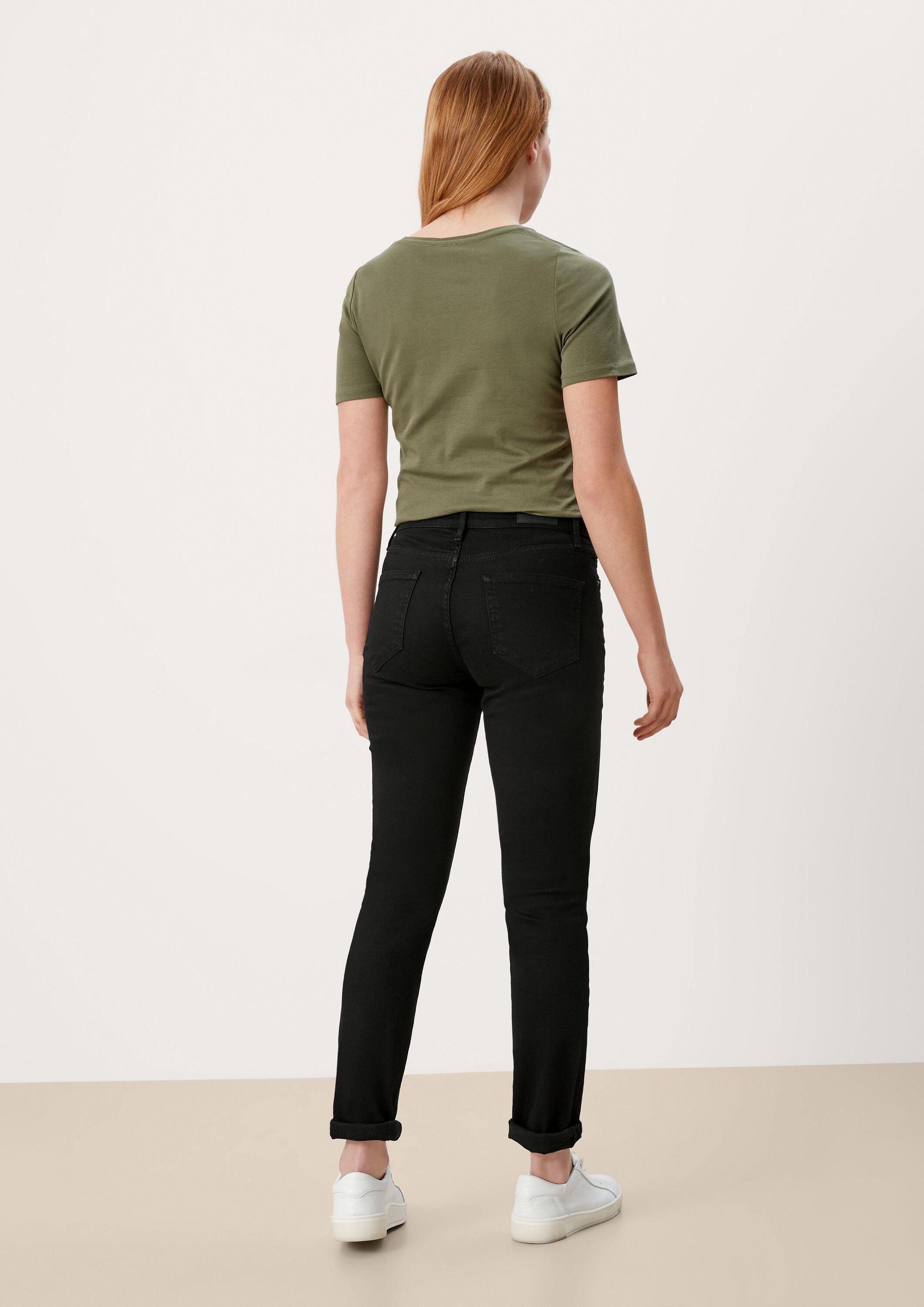 s.Oliver Slim-fit-Jeans Jeans-Hose BETSY Jeans Betsy / Slim Fit / Mid Rise / Slim Leg