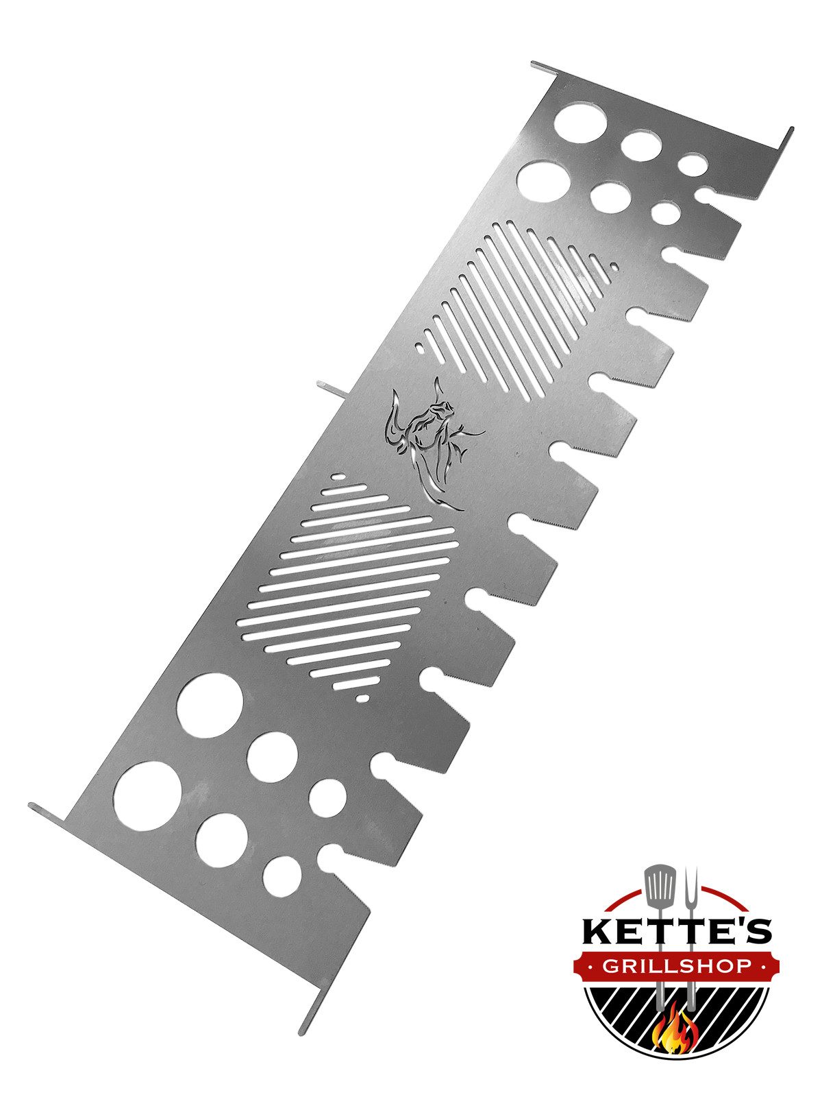 Kette´s Grillzubehör Warmhalte-Grillrost Edelstahl Warmhalterost Multi für Napoleon Gasgrills (1 Stück), Rostfrei