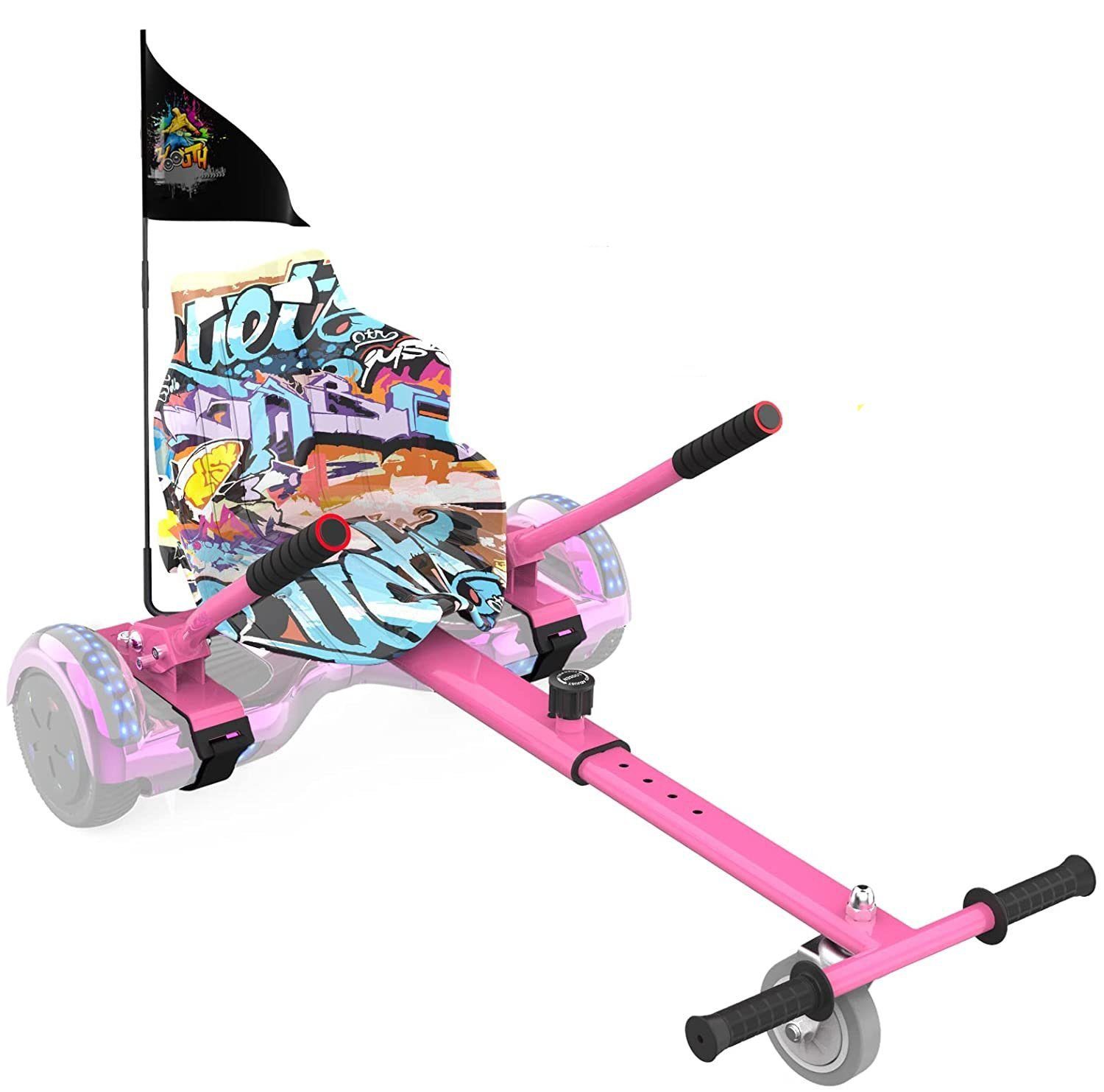 CITYSPORTS Balance Scooter Kart, Hoverkart Für 6,5" 8" 10" Hoverboard