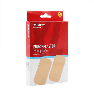 Wundmed Wundpflaster WUNDmed® Euro-Pflaster wasserabweisend 50 x 100 mm 6 Stück/Packung