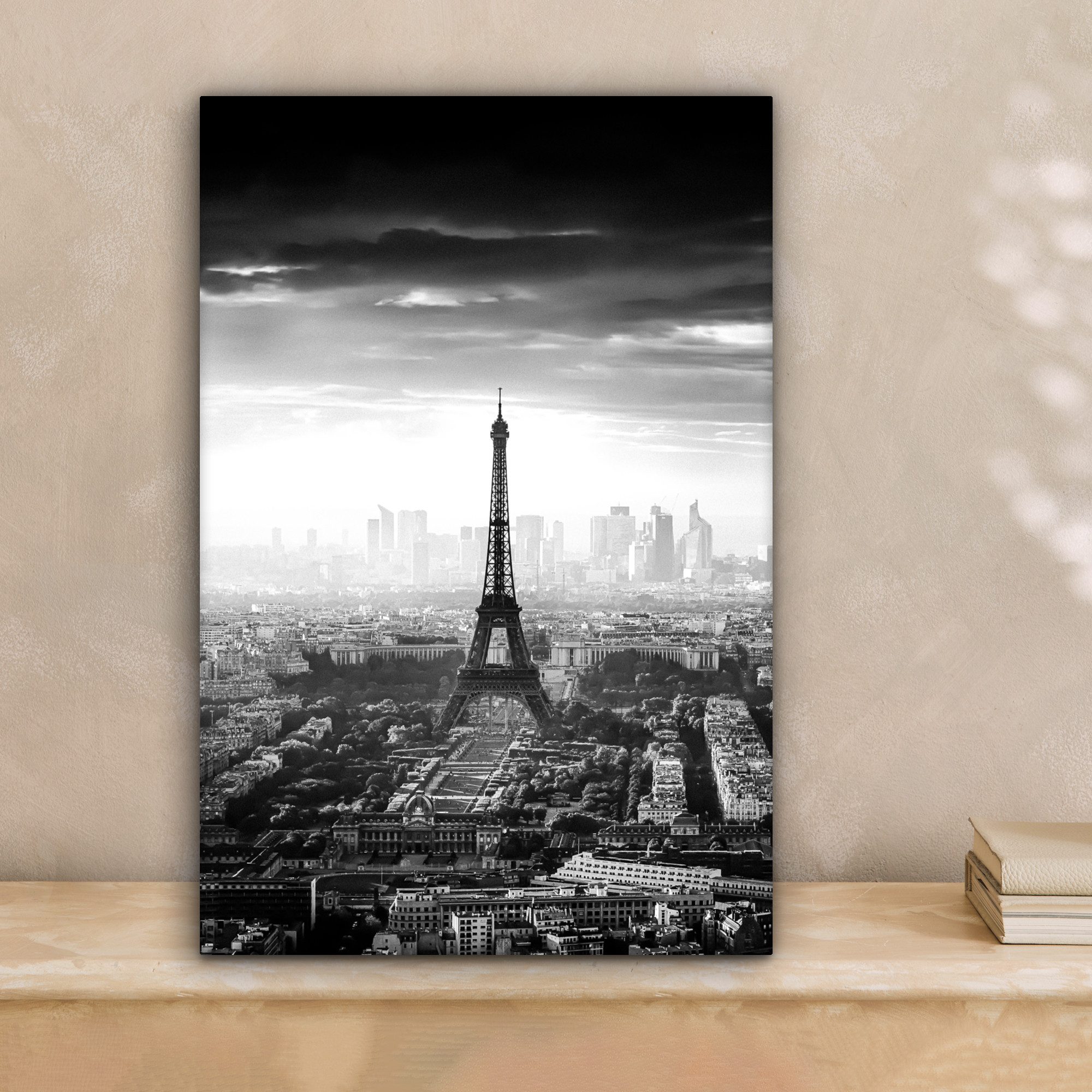 OneMillionCanvasses® Leinwandbild Paris - Skyline - Eiffelturm - Stadt - Wo günstig online kaufen