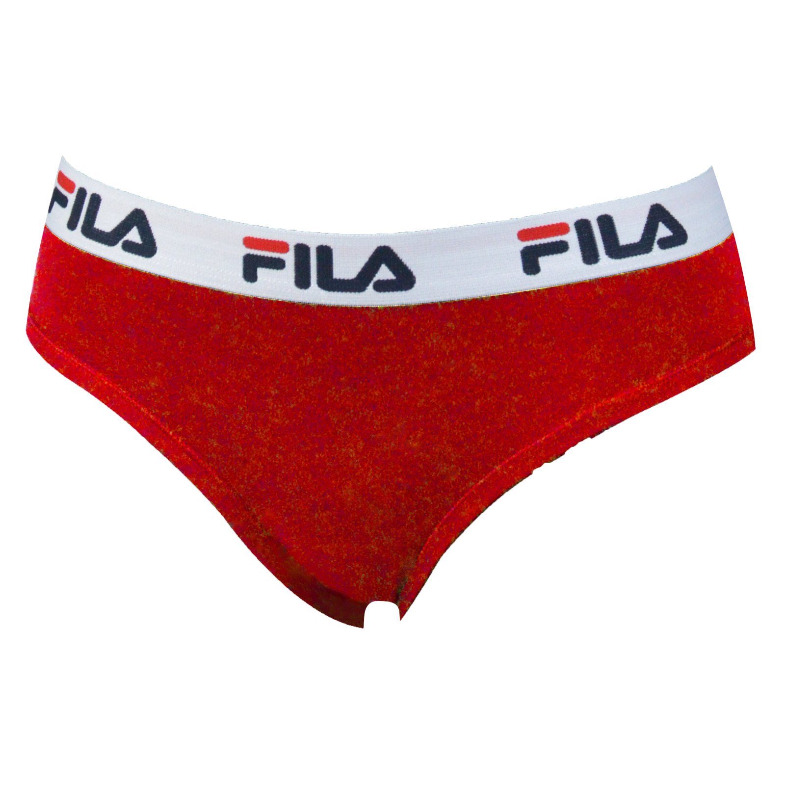 breitem - Slip Brief Regular Waist, Rot mit Fila Damen Slip