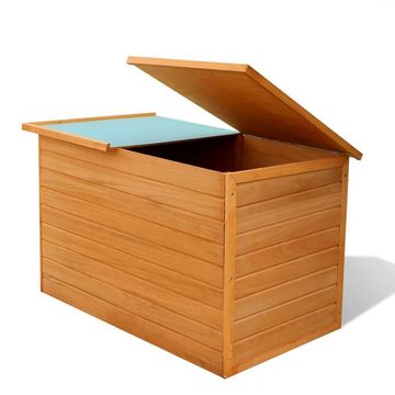 vidaXL Gartenbox Garten-Aufbewahrungsbox 126x72x72 cm Holz