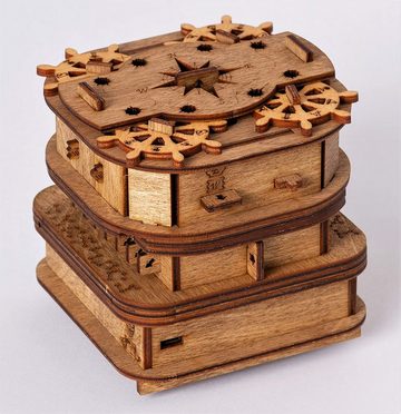 iDventure Spiel, Puzzlebox Cluebox - Davy Jones' Locker - interaktive Box mit Rätseln
