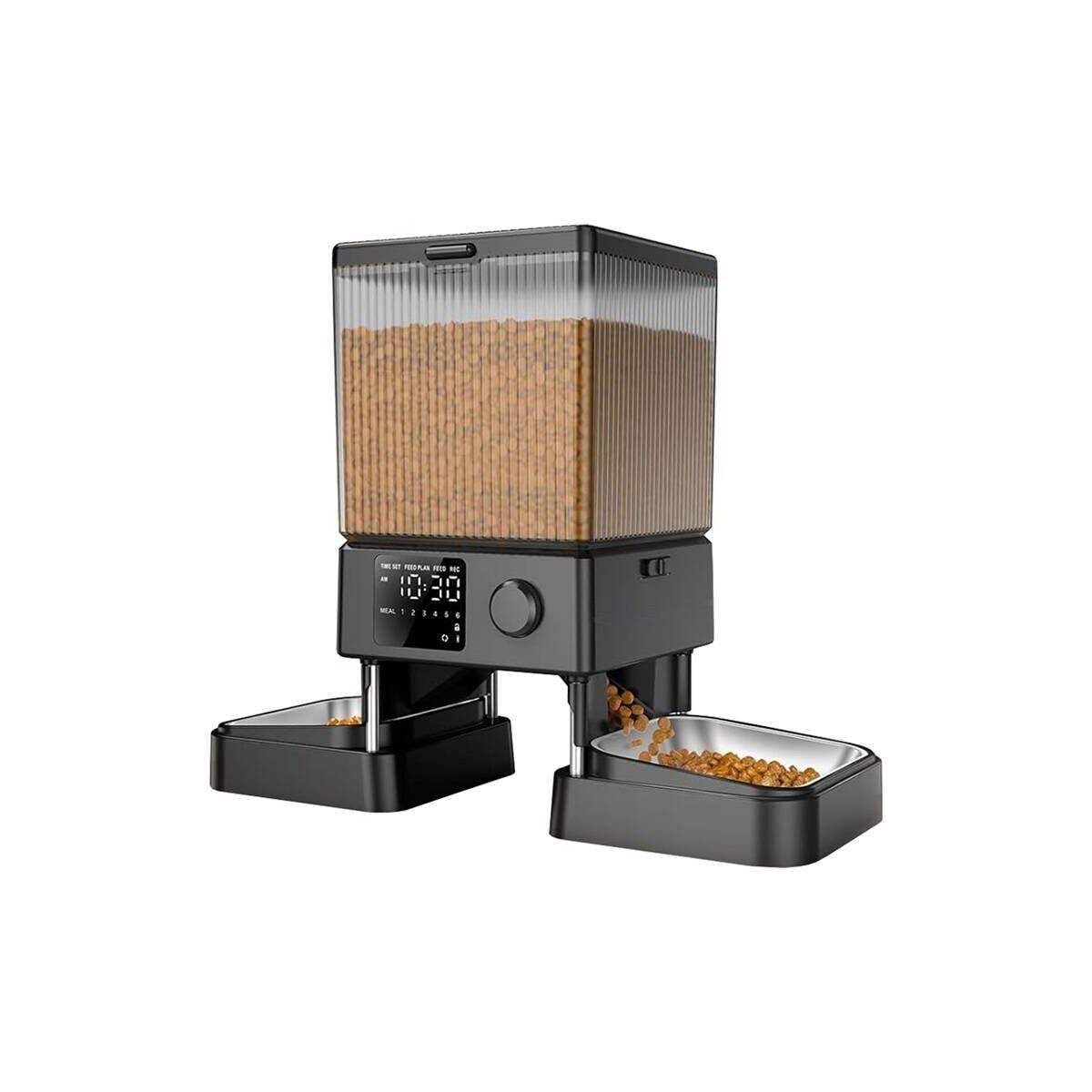 Oneisall Futterspender Oneisall Dual Automatischer Futterspender 5L ohne WLAN