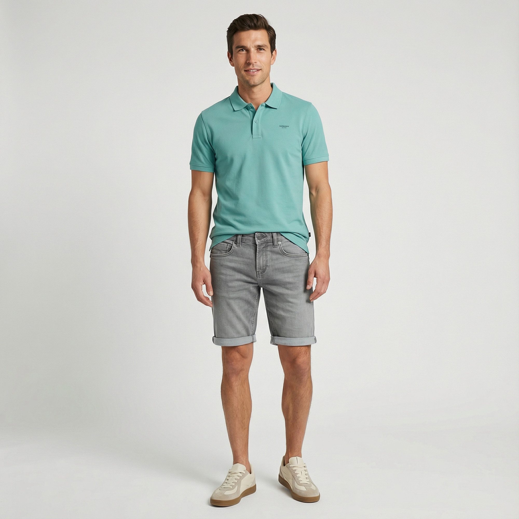 CARS JEANS Jeansshorts CALIFORNIA Den – Bild 2 von 5