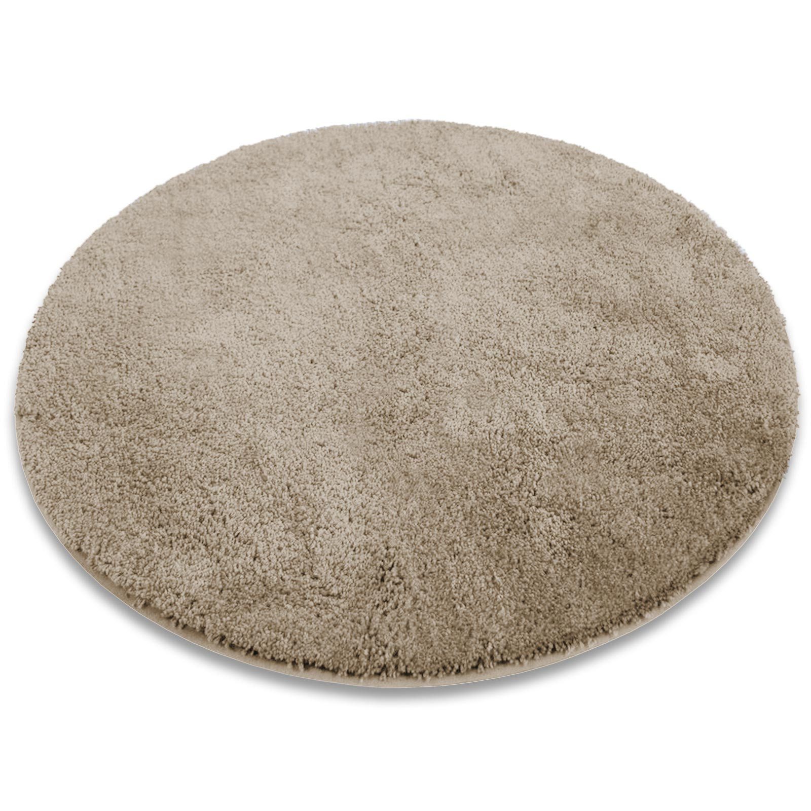 SKY Badematten Badematte Sky Soft, Badteppich erhältlich in vielen Farben & Größen, Höhe 30 mm, Weicher & dichter Flor, Polyester, Mikrofaser, Rund, besonders weich durch Mikrofaser