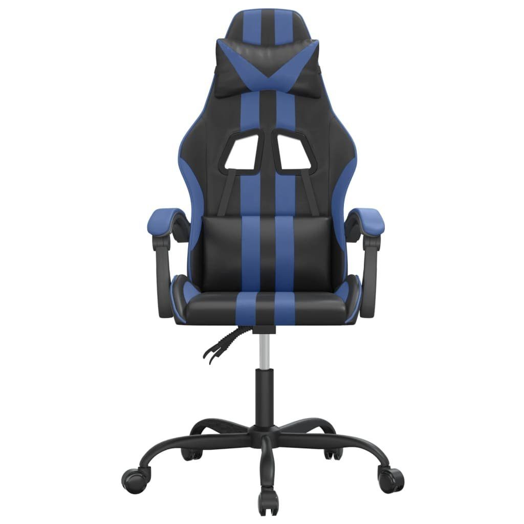 Blau | Schwarz Schwarz St) und Gaming-Stuhl (1 und vidaXL Drehbar und Schwarz blau Kunstleder Gaming-Stuhl blau