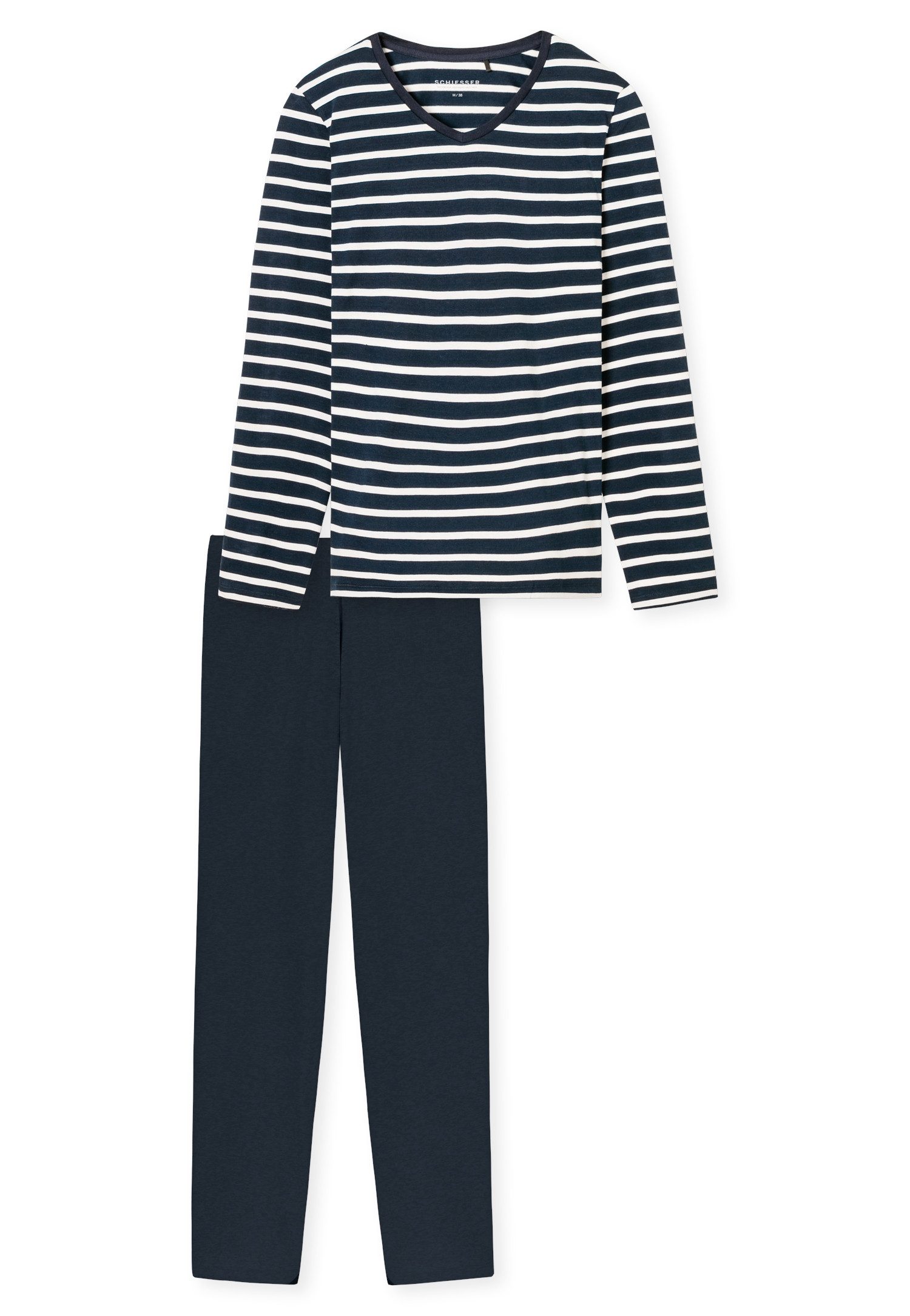 Schiesser Schlafanzug Casual Essentials (2 tlg) günstig online kaufen