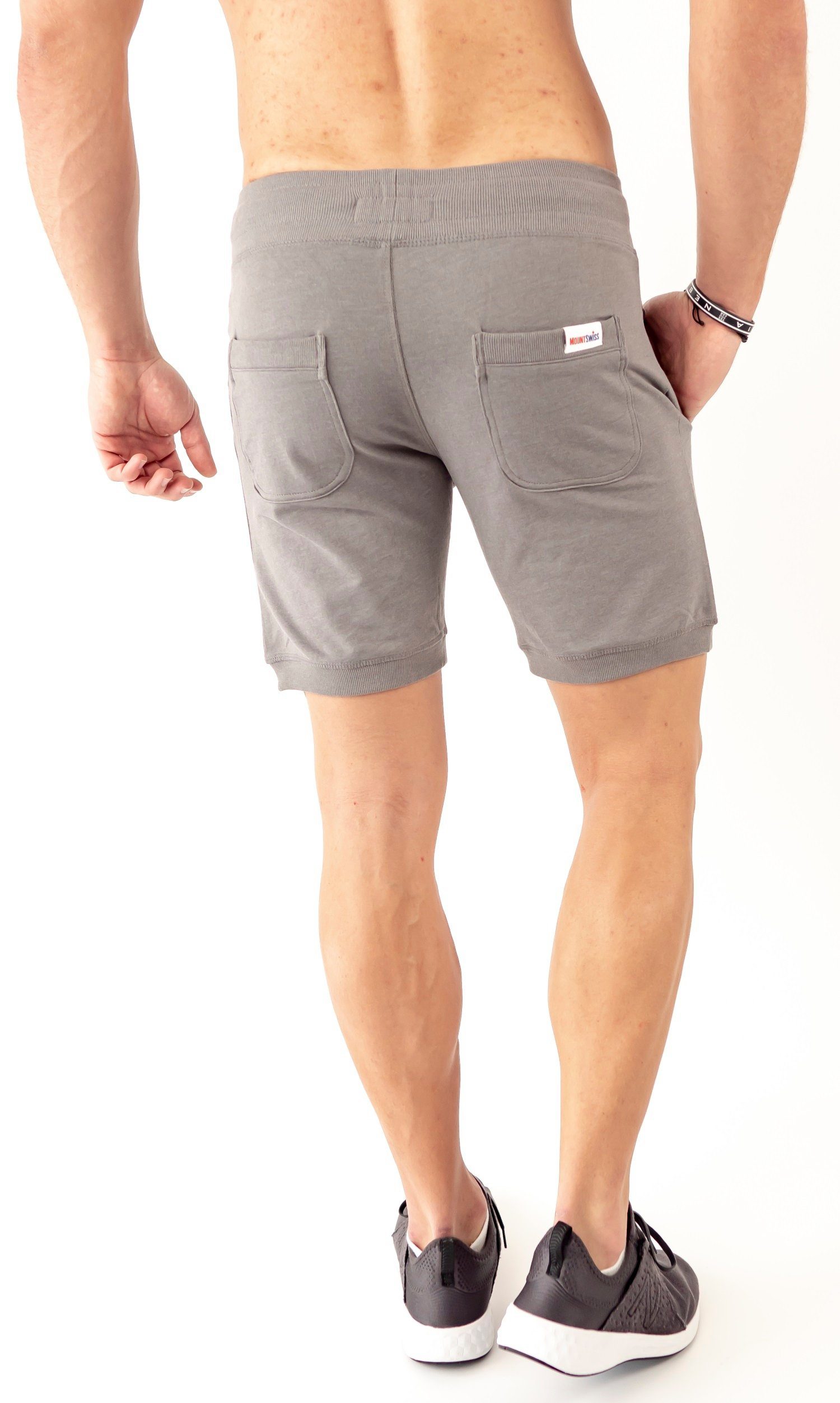 Mount Swiss Shorts Mount Swiss© Herren Freizeit-Shorts LUCA / kurze (1-tlg) elastischer Bund, auch in Großen Größen erhältlich