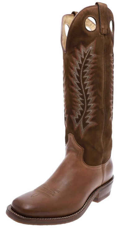 Sendra Boots »17617 RETRO Herren Buckaroo Stiefel Braun« Cowboystiefel Rahmengenäht