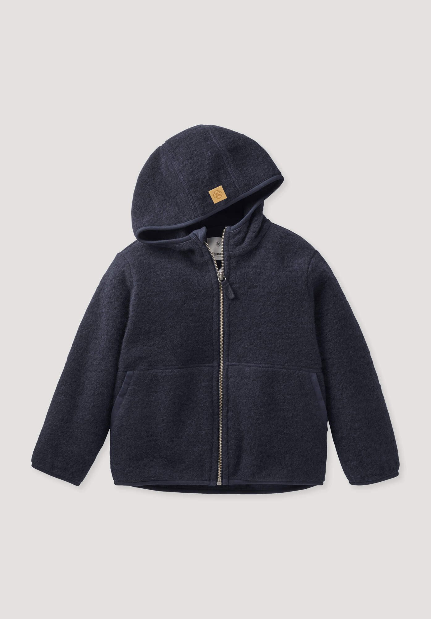 Hessnatur Fleecejacke aus reiner Bio-Merinowolle (1-St)