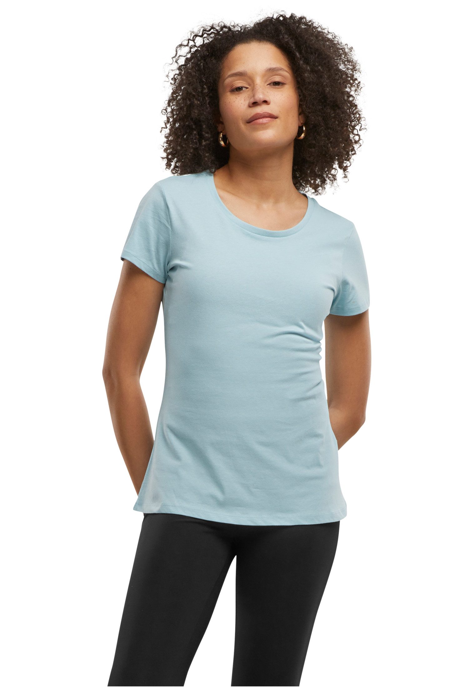 urbandreamz T-Shirt Damen Kurzarm T-Shirt Rundhals günstig online kaufen