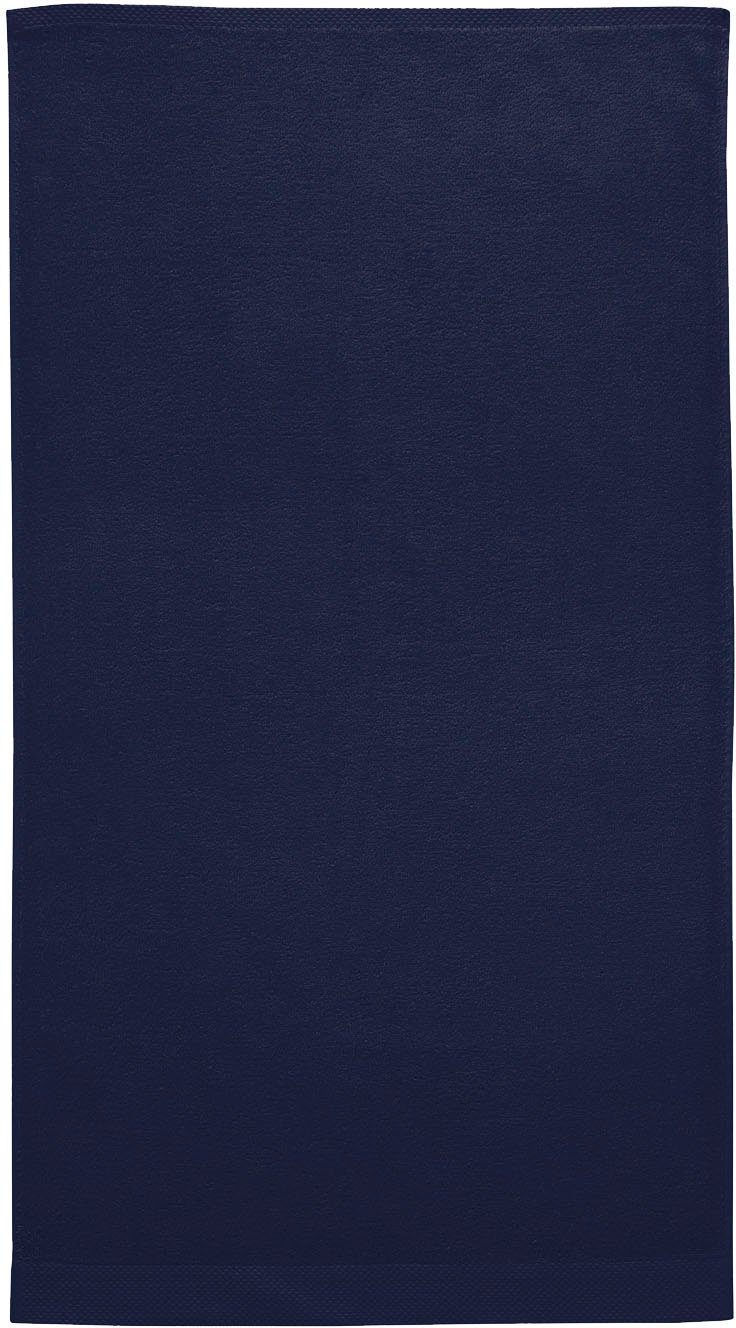 Seahorse Badetücher Seahorse Pure Badetücher, (3-St), Frotteebaumwolle 100% Frottiervelours superweiche indigo