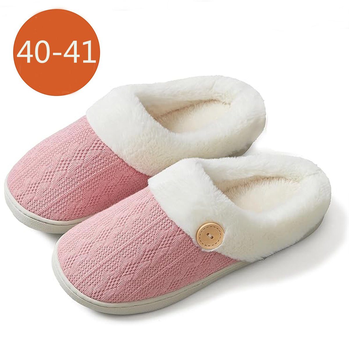 XDeer Plüsch Домашняя обувь Winter Warm Gefüttert Шлепанцы rutschfeste Plüsch Домашняя обувь Plüsch Slippers für Damen Herren