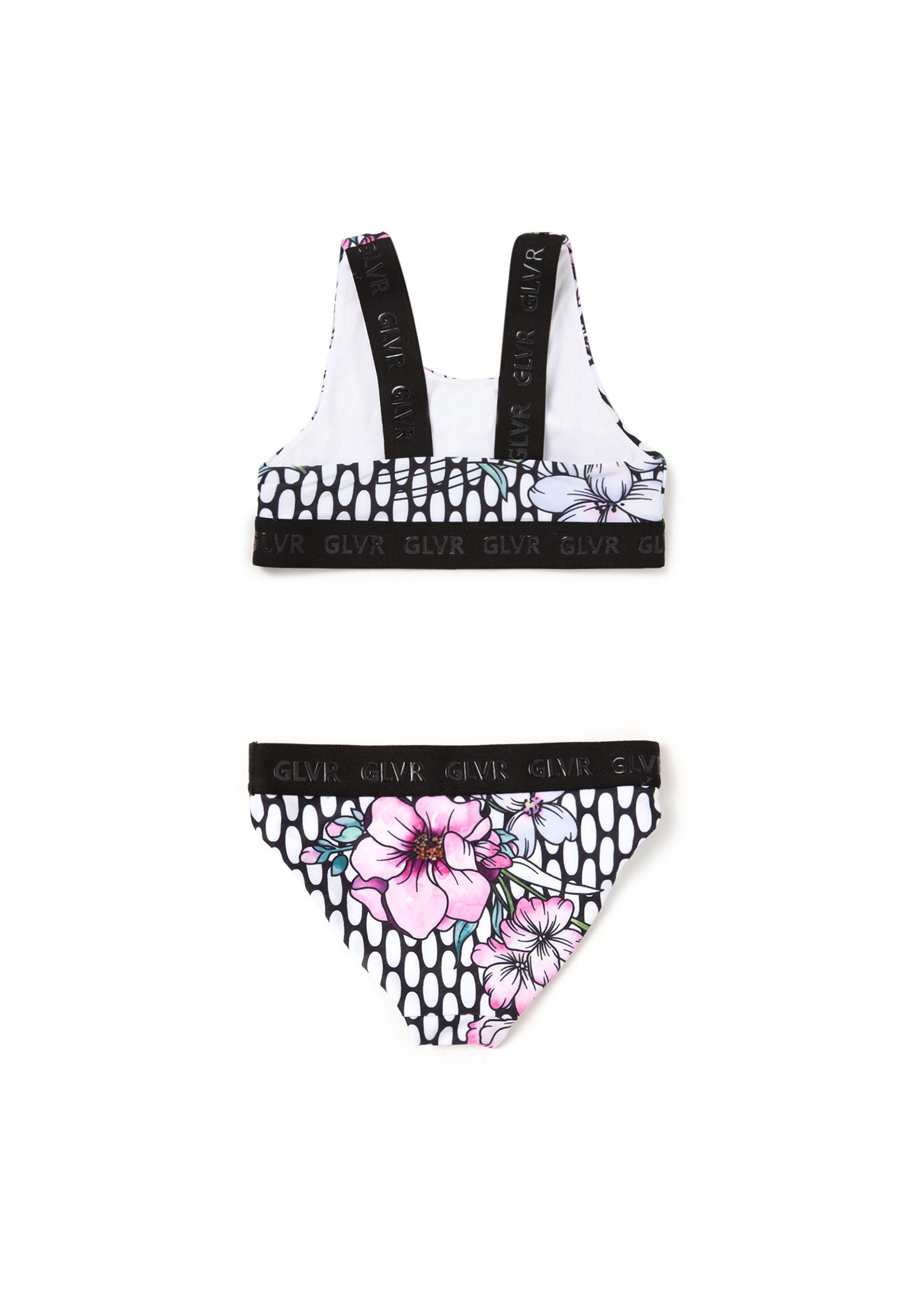 mit floralem Gulliver Print Balconette-Bikini