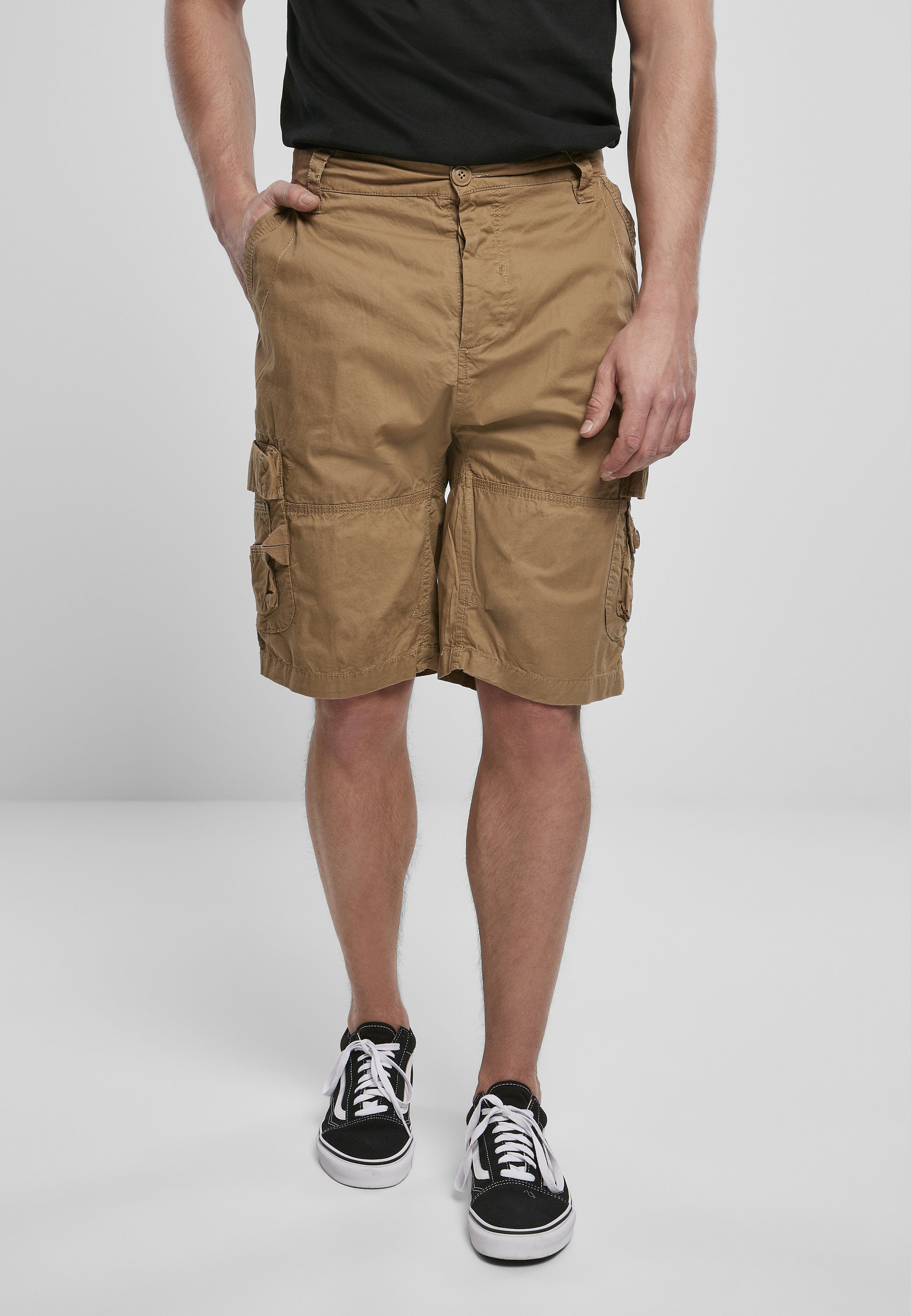 Brandit Stoffhose Herren Ty Shorts (1-tlg) camel