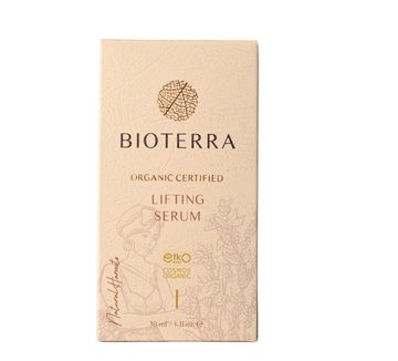 BIOTERRA Gesichtsserum Bio Lifting Serum 30ml mit Soforteffekt für straffe und pralle Haut, 1-tlg.