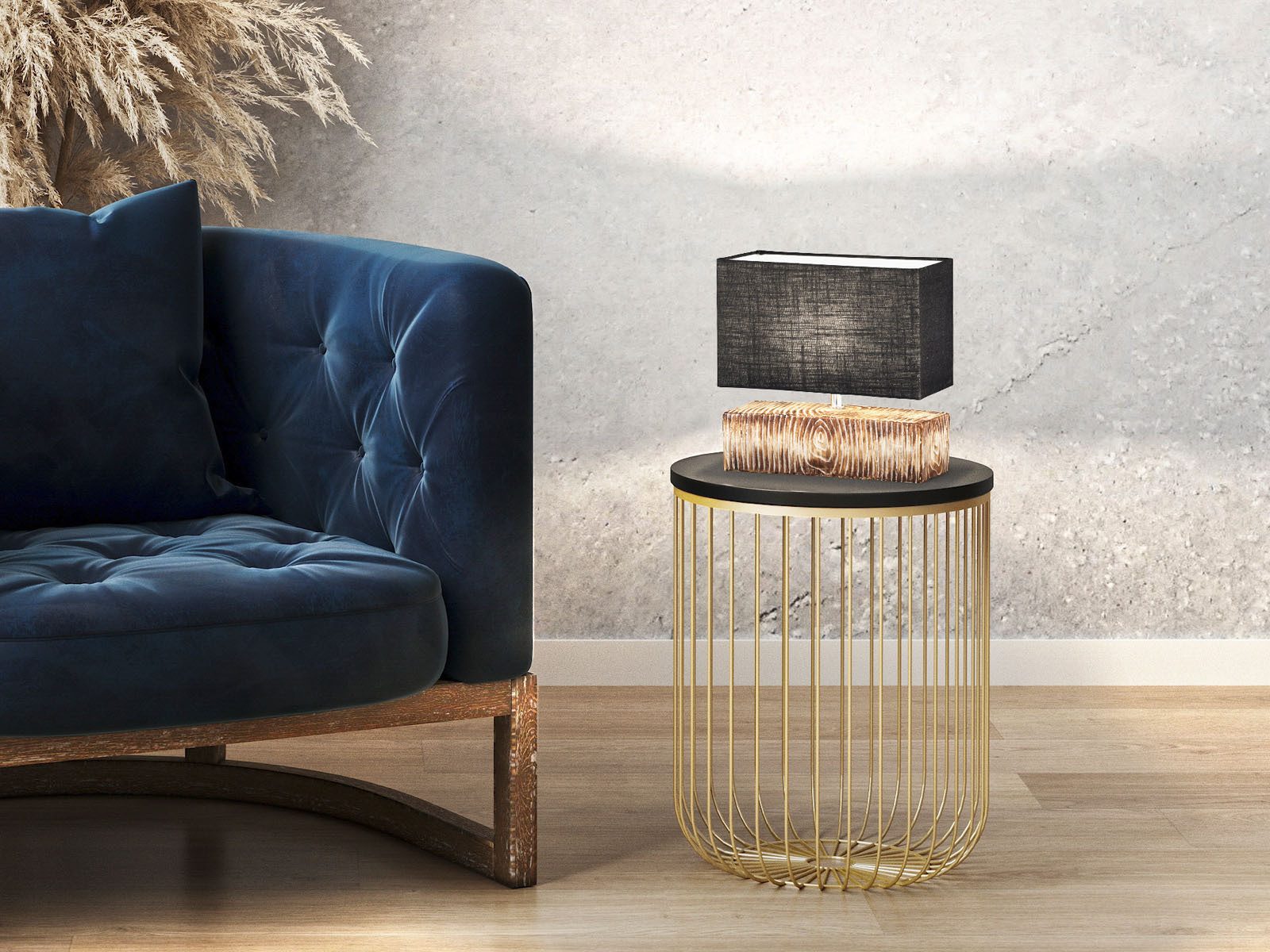 FISCHER & HONSEL LED Nachttischlampe, Leuchtmittel dimmbar, LED wechselbar, günstig online kaufen