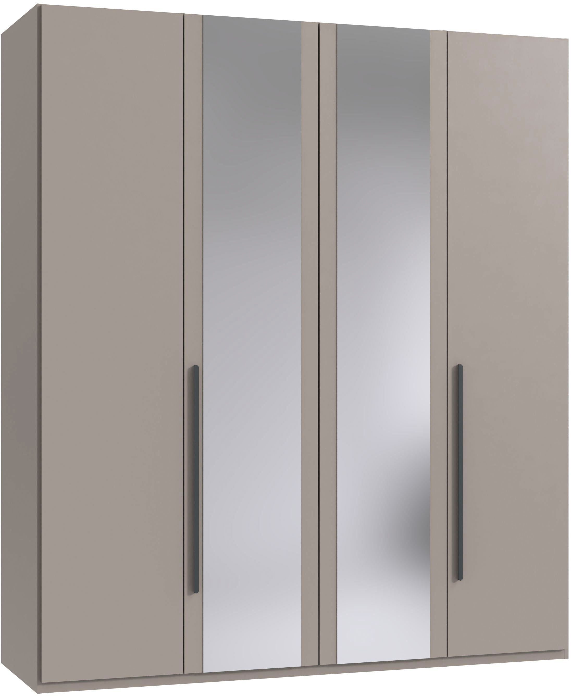 Wimex Drehtürenschrank London in den Breiten 180cm, 225cm und 270cm erhältlich, inkl. Spiegel Kleiderschrank wahlweise mit Basic- o. Premium-Ausstattung erhältlich