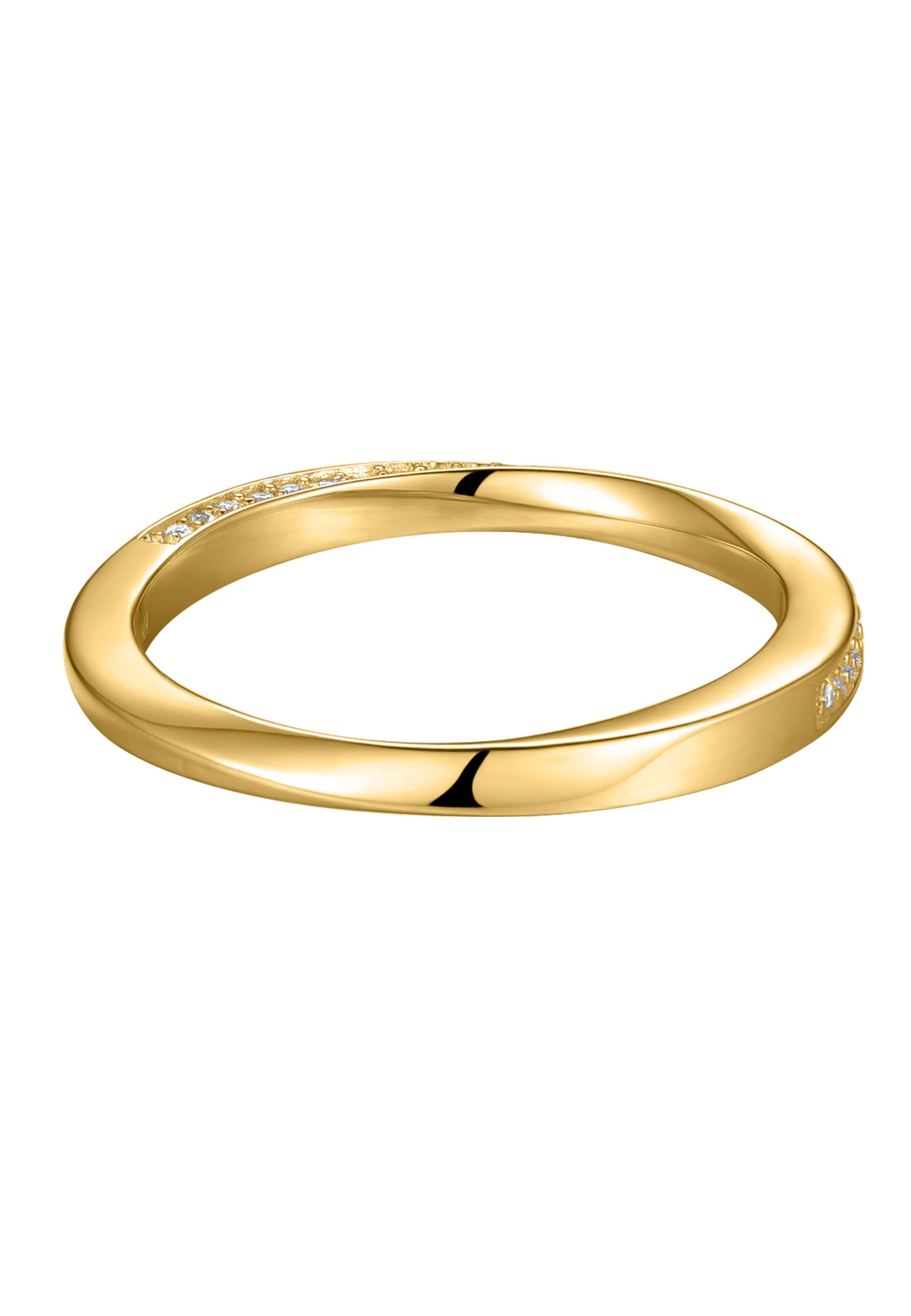 NANA KAY Fingerring NANA KAY Gold, mit farblosem Stein