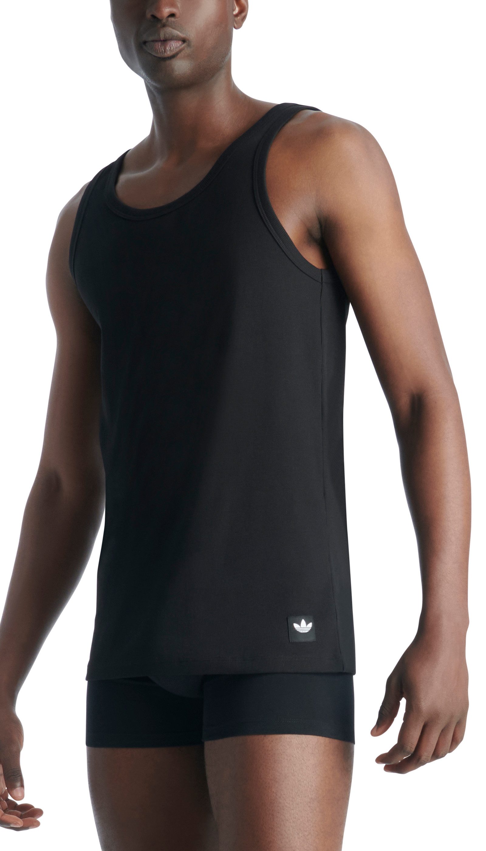 adidas Originals Muskelshirt Comfort Rib Cotton (2er-Pack) gerippt, Baumwol günstig online kaufen