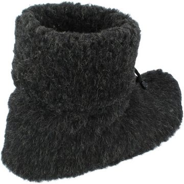 filsko Tolle Warme Winter Hausschuhe Hausschuh mit Gummisohle, aus Schafwolle