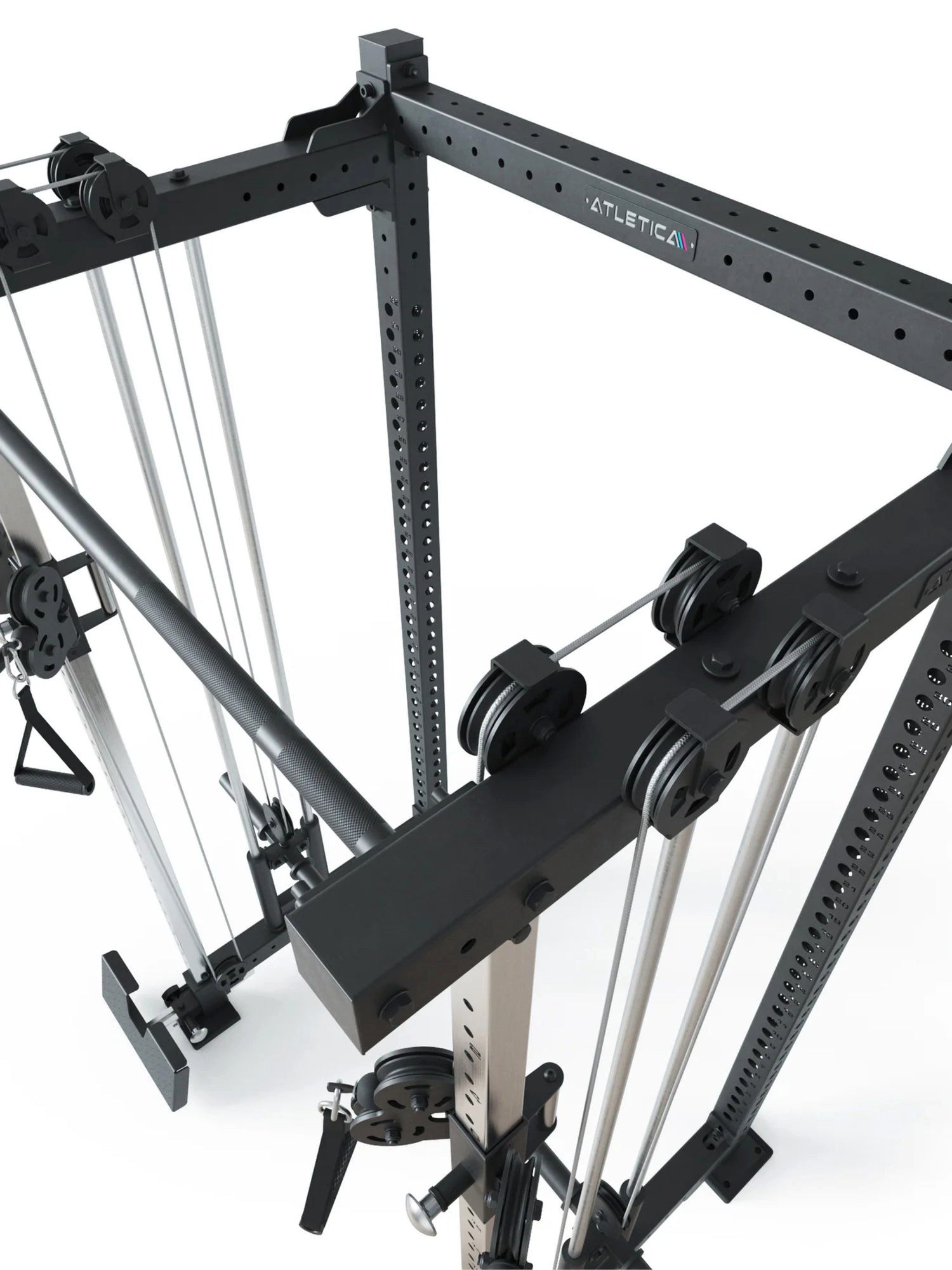 ATLETICA Power Rack R8-Nitro Dual Pulley, Stand-alone, 143 kg schwer