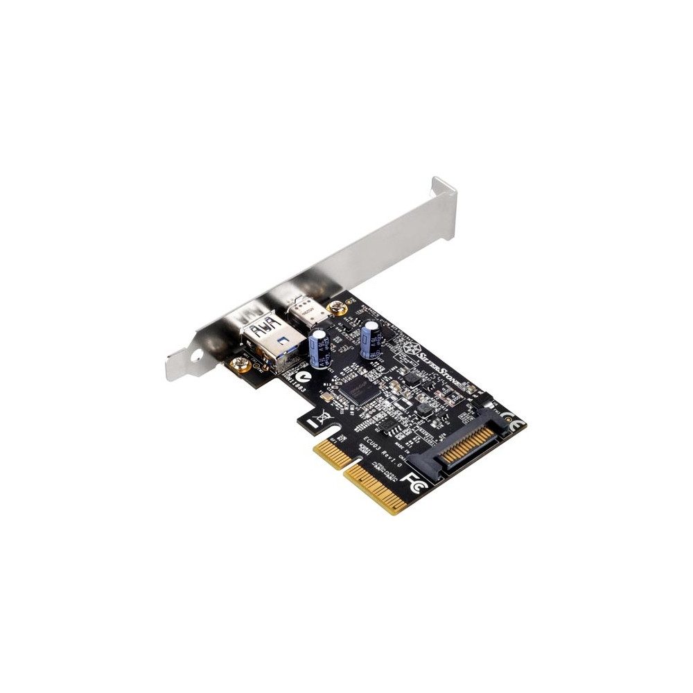 SilverStone SST-ECU03 USB-Controller für hohe Geschwindigkeit. USB-Adapter