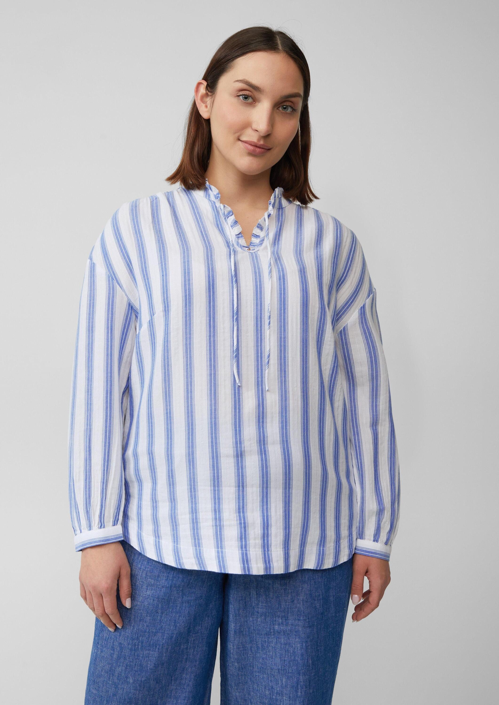 s.Oliver Langarmbluse Bluse Bluse mit Rüschen günstig online kaufen