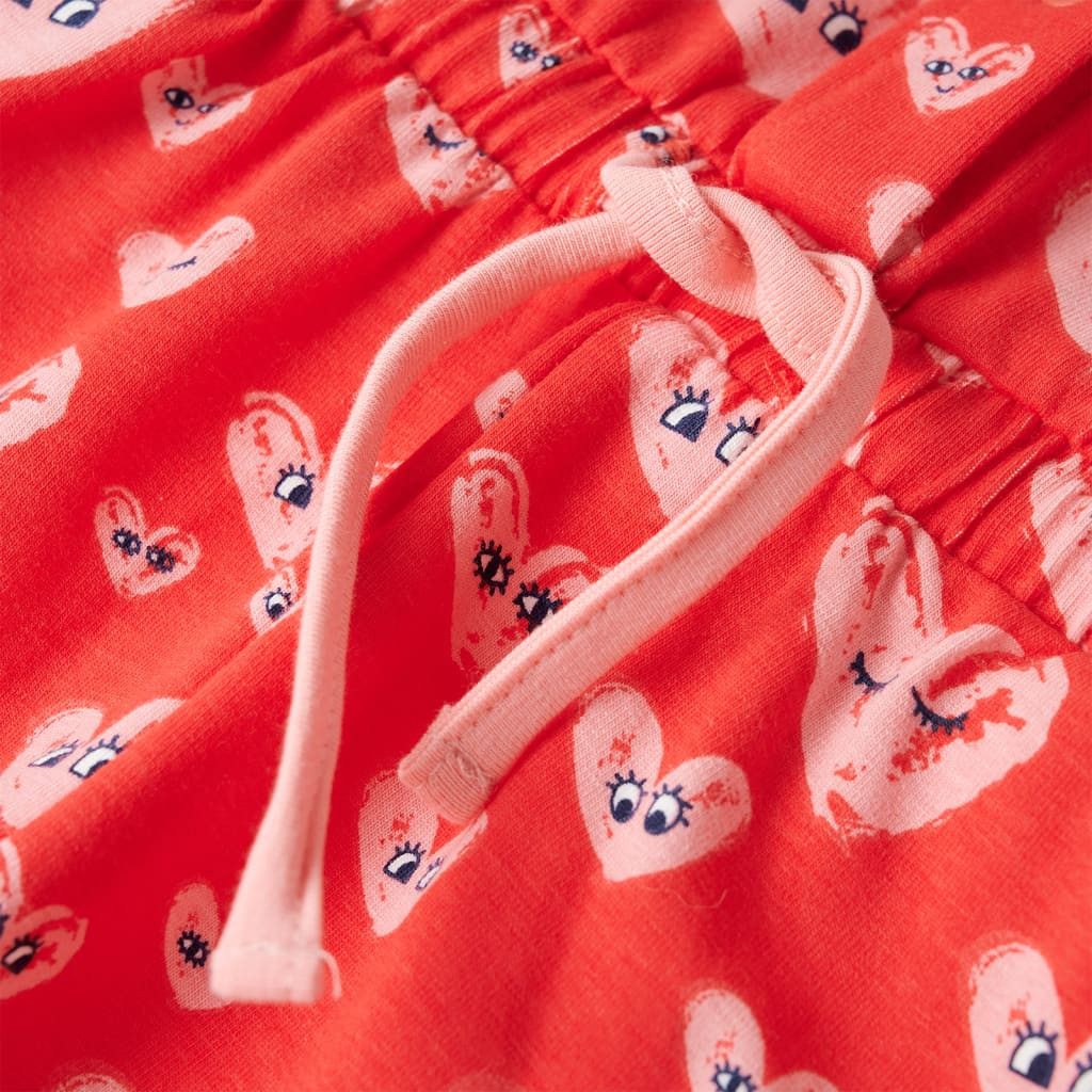 vidaXL Kurzoverall Kinder-Spielanzug Rot 128