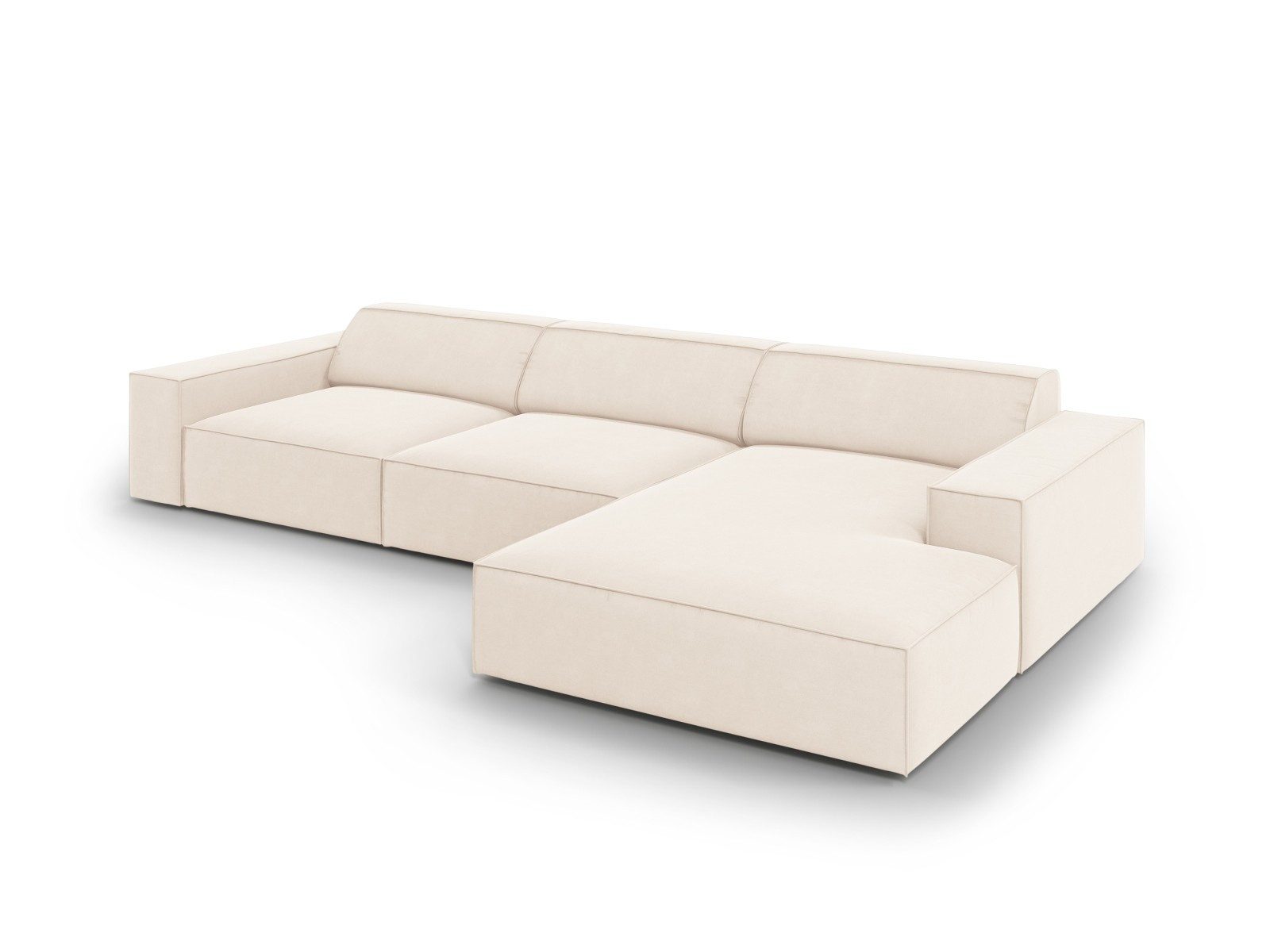 Micadoni Ecksofa Jodie, 4-Sitzer günstig online kaufen