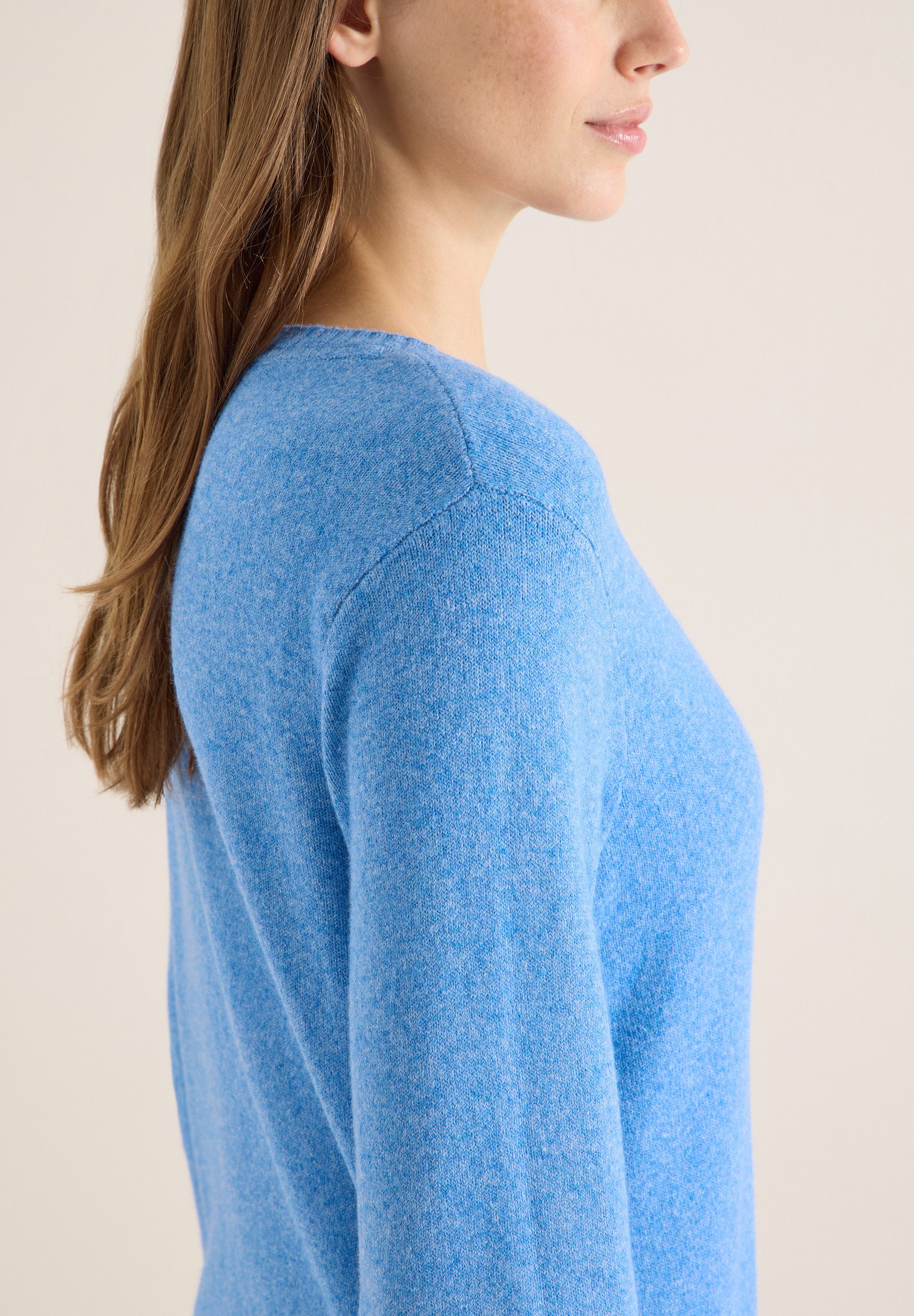 CECIL Strickpullover mit U-Boot-Ausschnitt