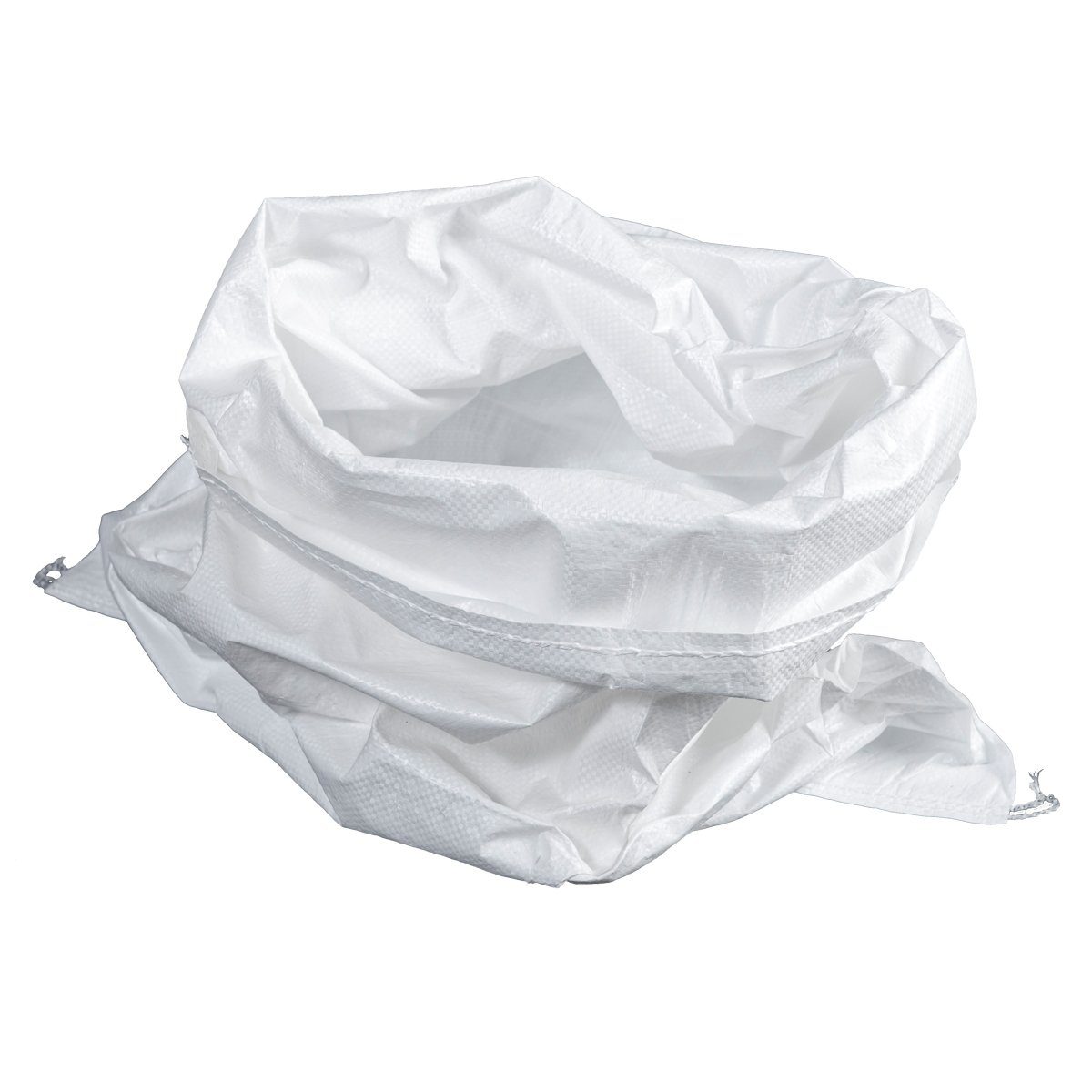 HaGa Gartensack Gewebesack 5 Stück in 55 x 85cm PP-Sack Getreidesack weiß, (5-tlg)