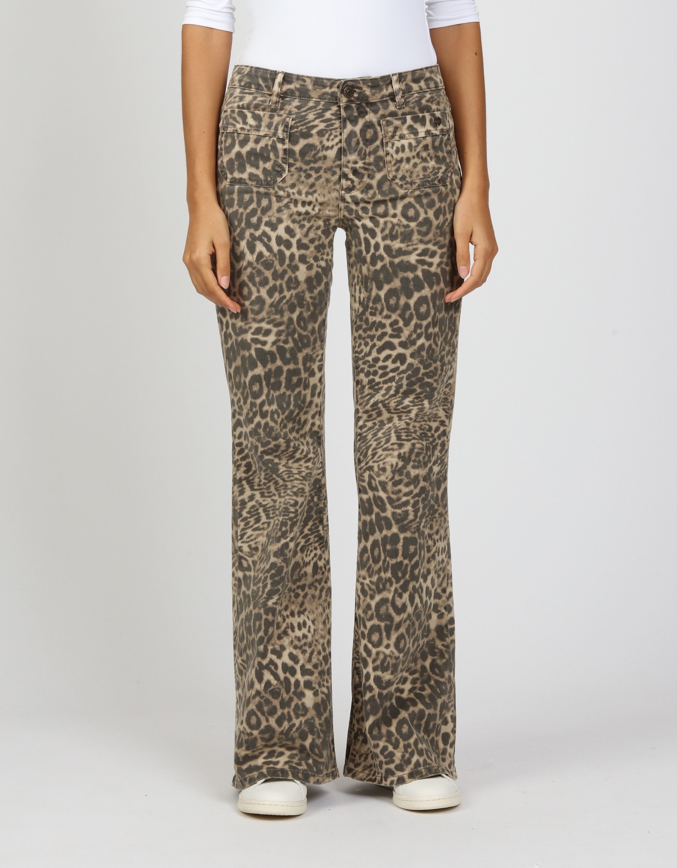 GANG Stoffhose GANG Hosen Wide Fit 94JESSI FLARED günstig online kaufen