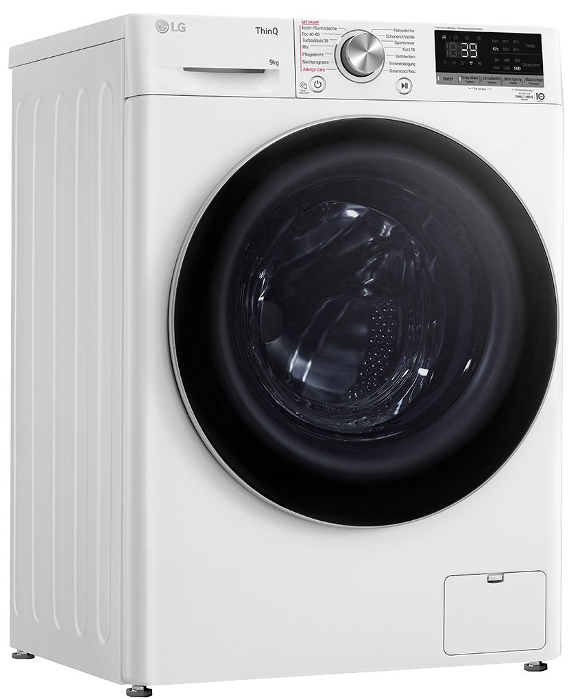 LG Waschmaschine F4WV709P1E, Vollwasserschutz, Steam, ThinQ® App, Reversive Trommel