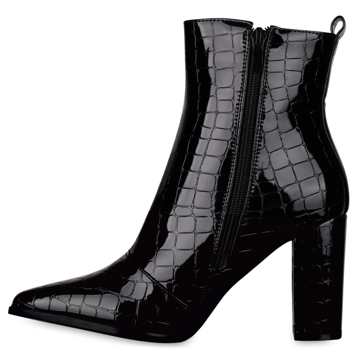 VAN HILL 831400 Stiefelette Damen Klassische Stiefeletten Leicht Gefütterte günstig online kaufen