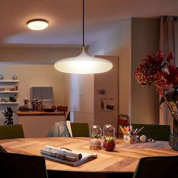 Philips Hue LED Pendelleuchte Bluetooth White Ambiance Pendelleuchte Cher in, Smart Home Dimmfunktion, Leuchtmittel enthalten: Ja, fest verbaut, LED, warmweiss, Hängeleuchte, Pendellampe, Pendelleuchte