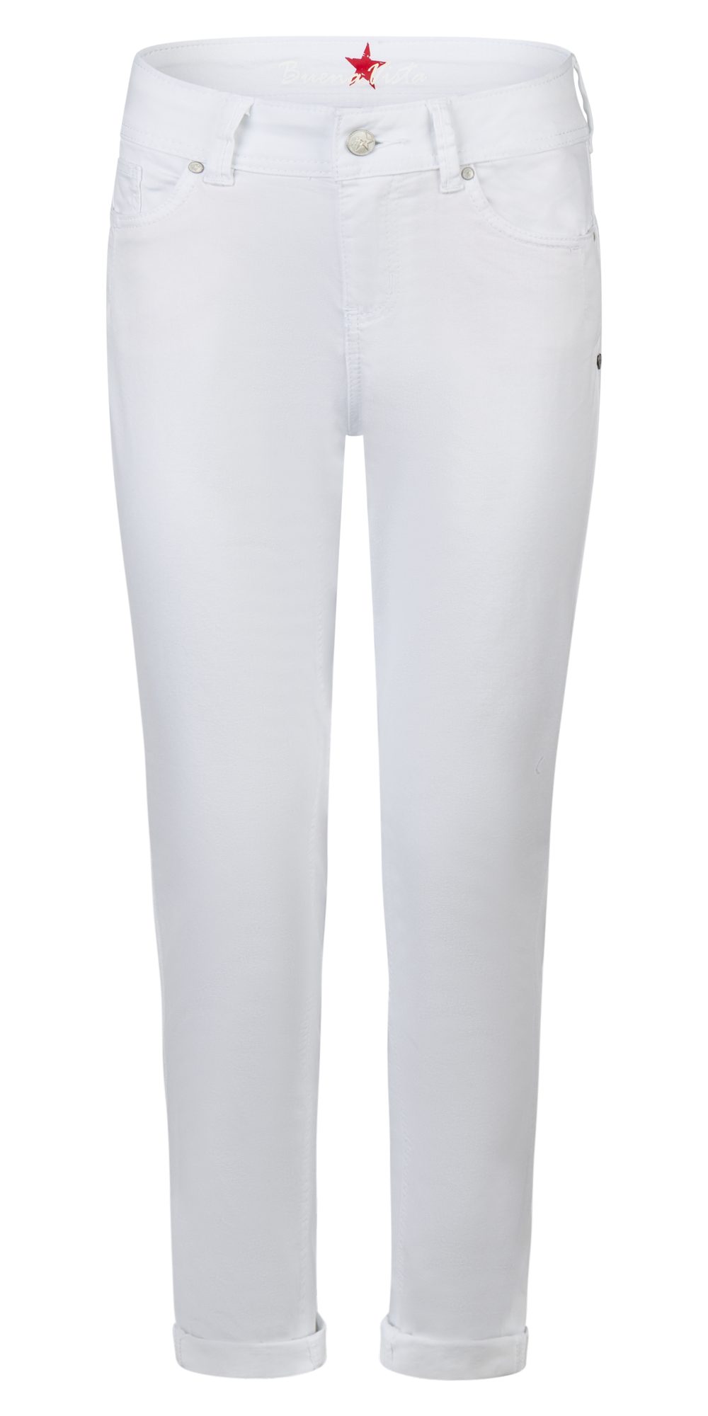 Buena Vista Stretch-Jeans BUENA VISTA MALIBU-ZIP HIGH white 888 B5914 4141.32 - Stretch Twill