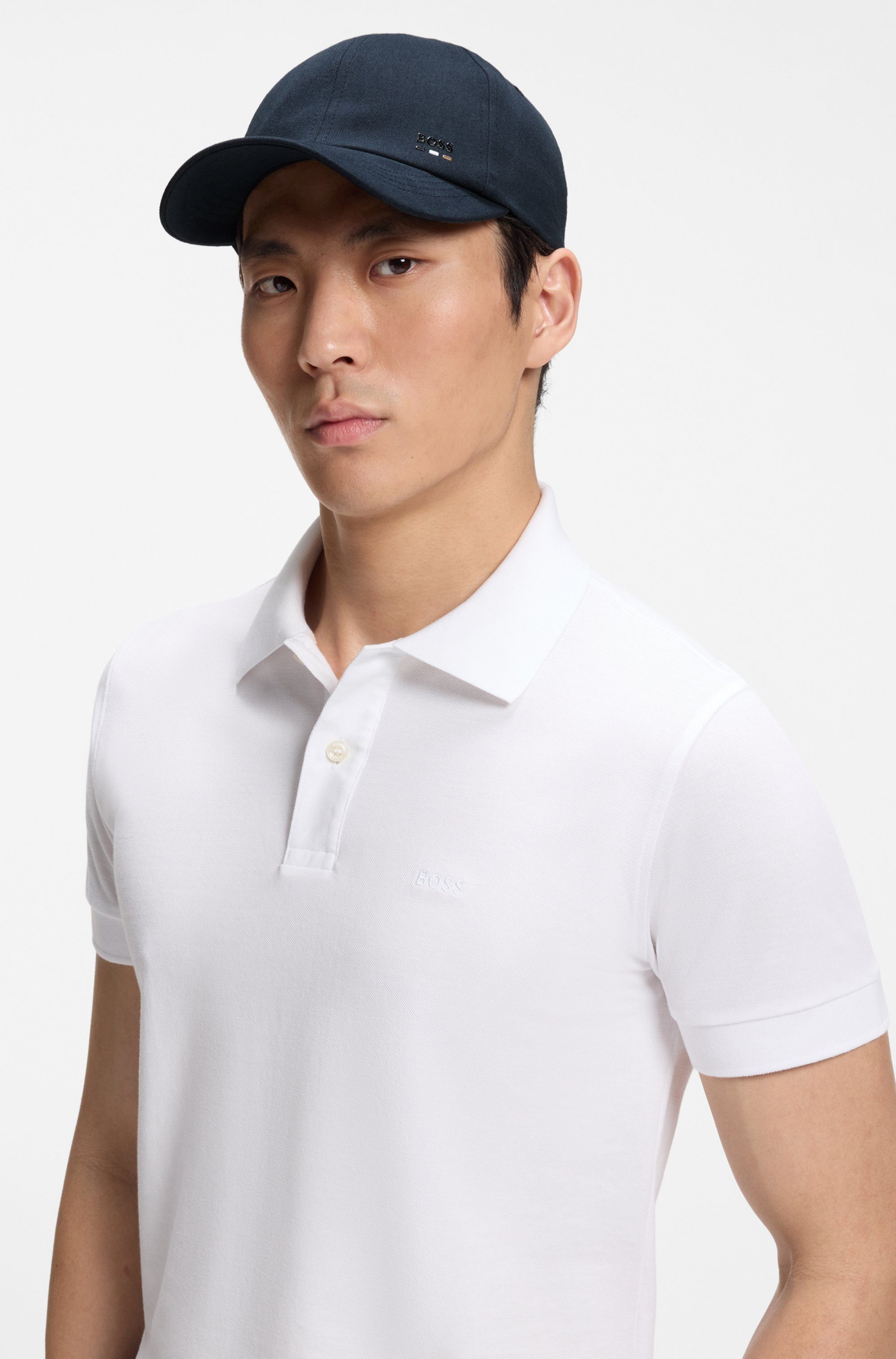 BOSS Baseball Cap Zed BOSS Icon aus Baumwoll-Twill, unisex