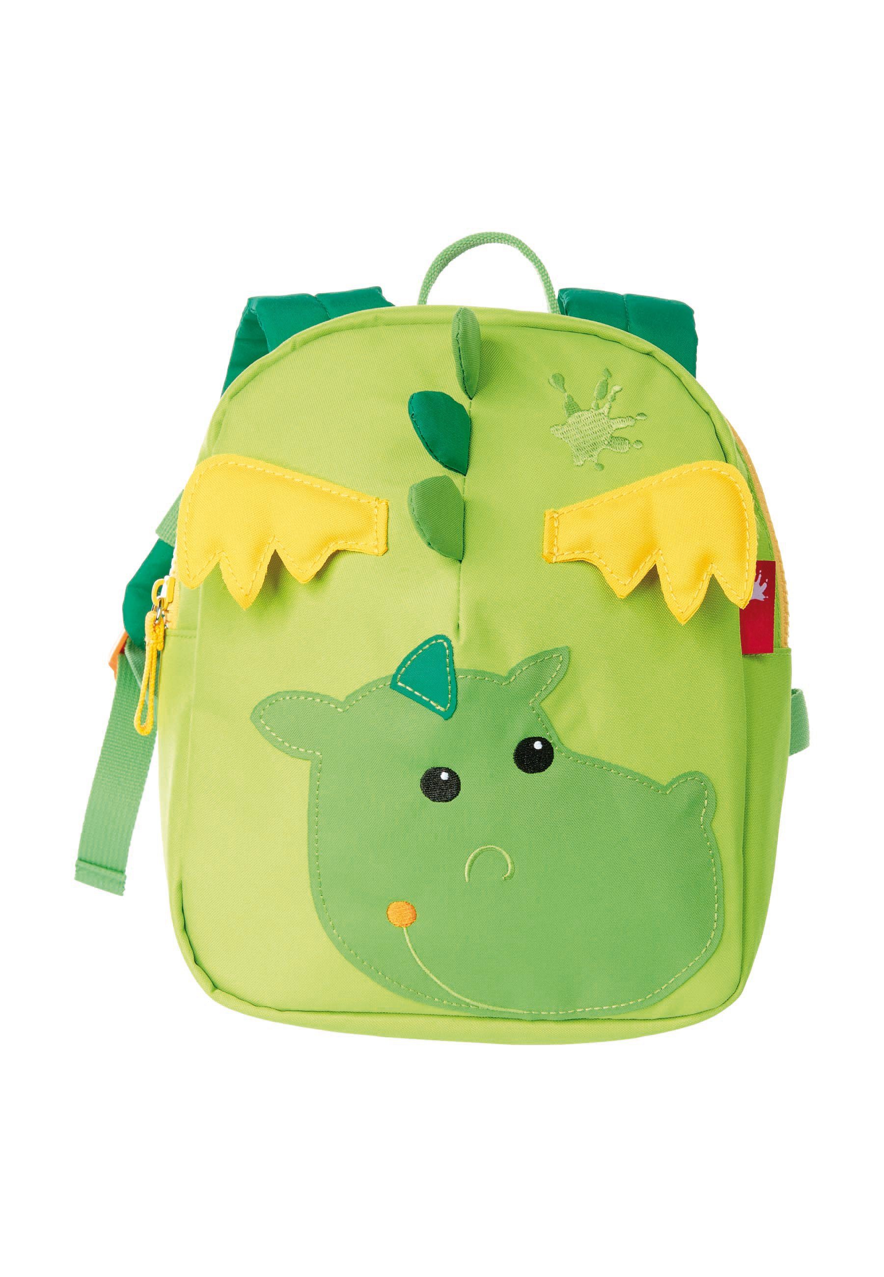 mit Sigikid 3 l Kinderrucksack Tiermotiv, grün Kinderrucksack