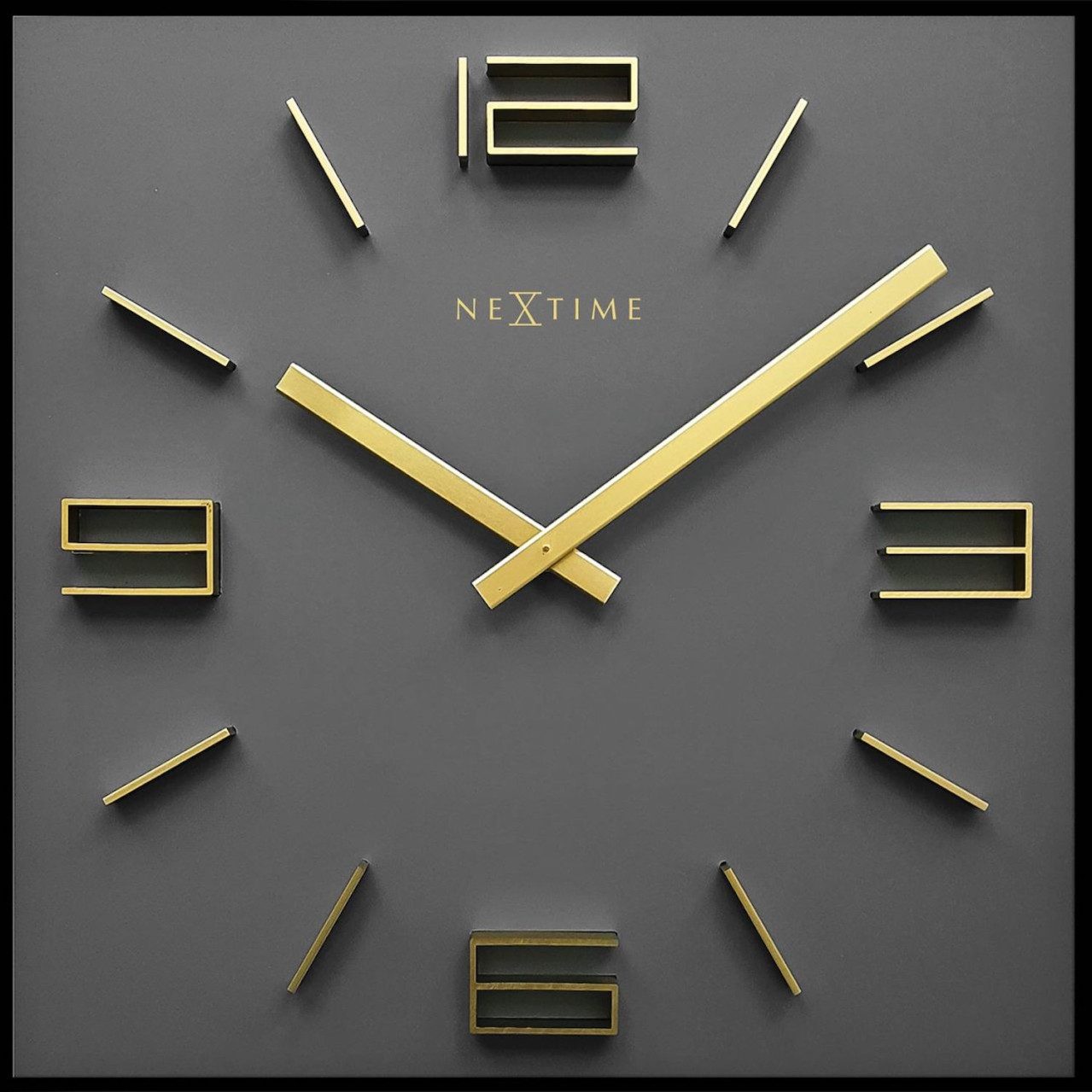 NEXTIME Wanduhr Nextime Wanduhr WT 2300 35 x 35 cm
