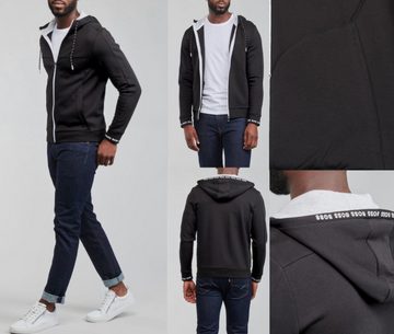 BOSS Sweatjacke HUGO BOSS Saggy 1 Zip Up Hoodie Sweatshirt Sweat-Jacke Hoody Jacket Pu