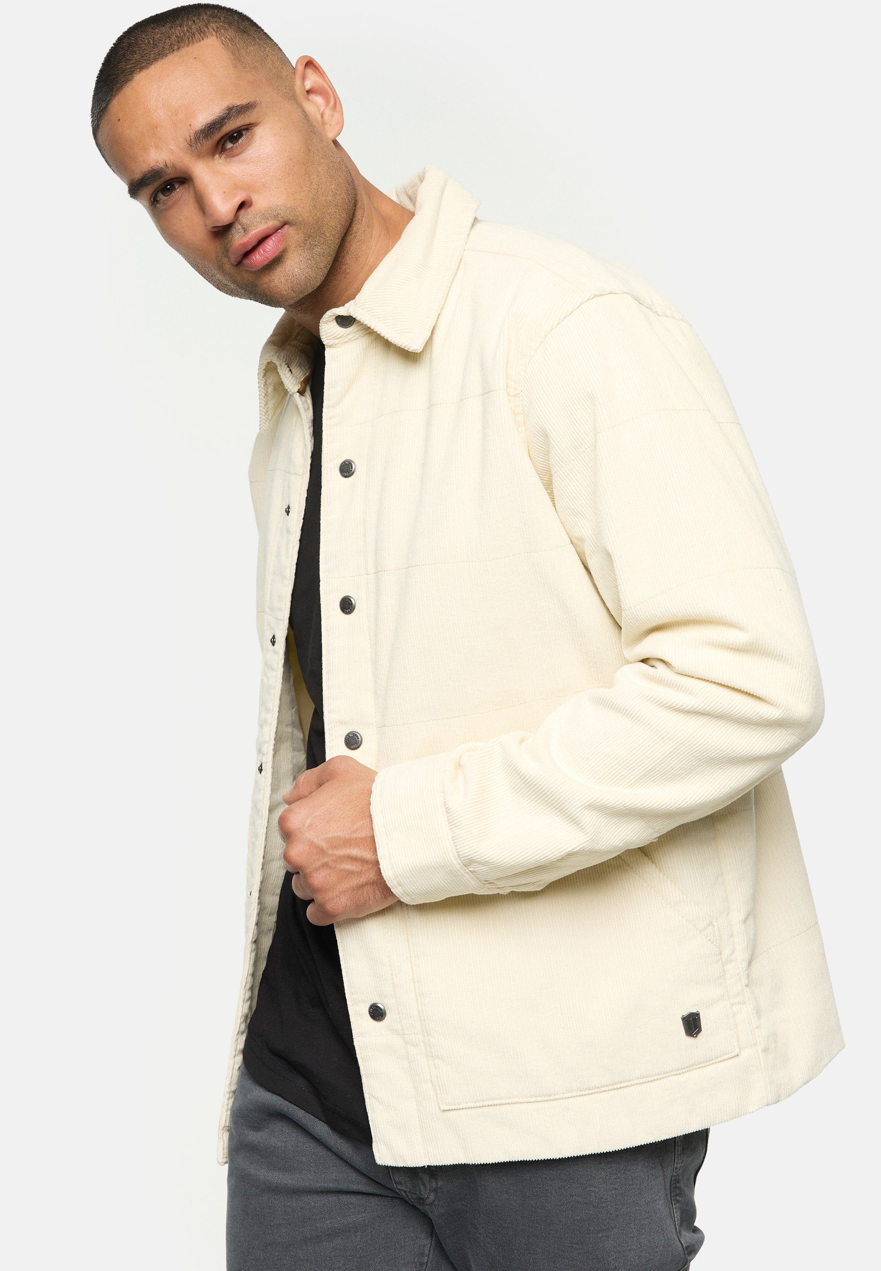 Indicode Sommerjacke Herren INKorbits Übergangsjacke Herrenjacke Overshirt-Jacke